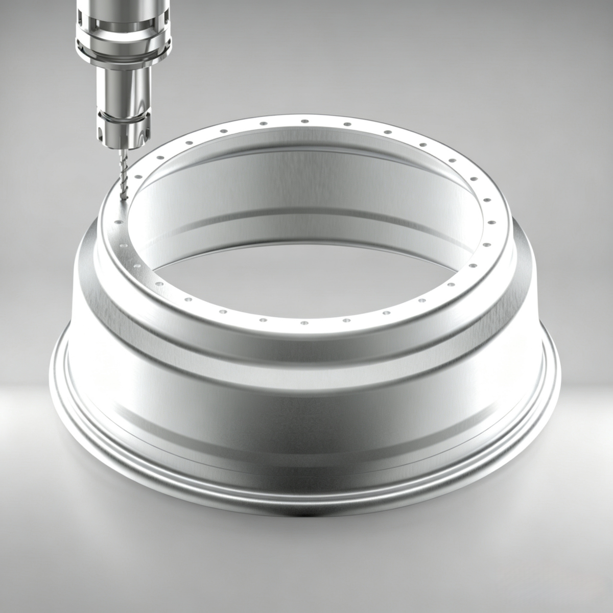 Custom 12-13 Inch Double Step Inner Barrel Straight Flange