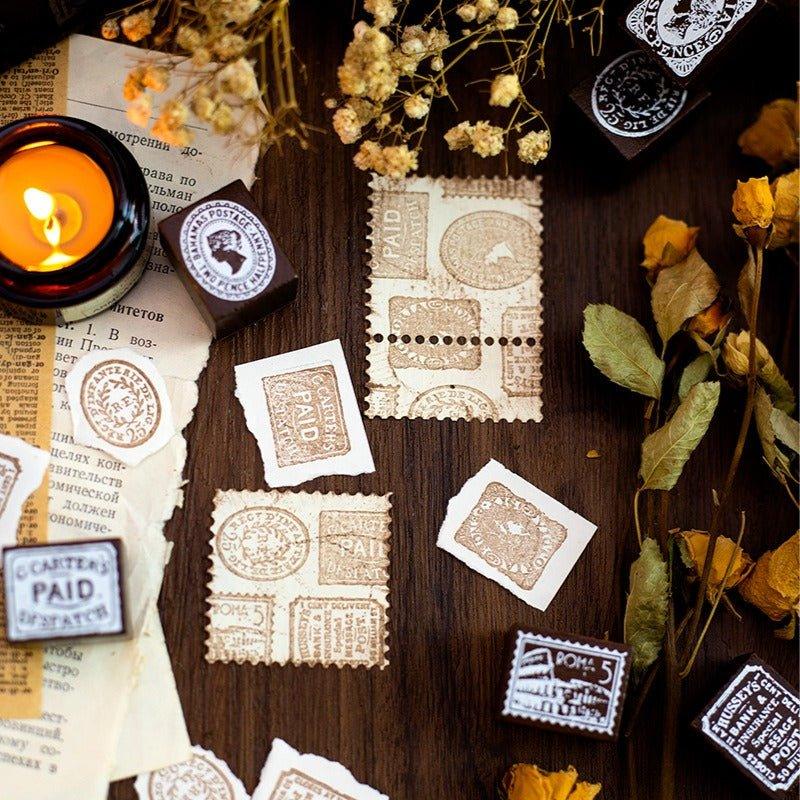 7011 Wooden Stamps Big Day Serie