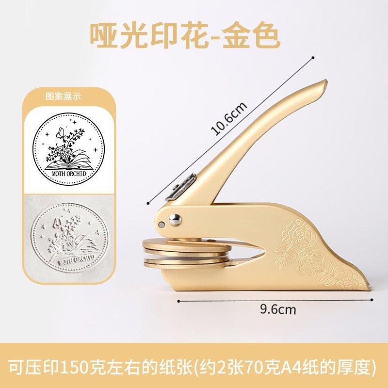 8002 Hand Vise Steel Stamp Embosser