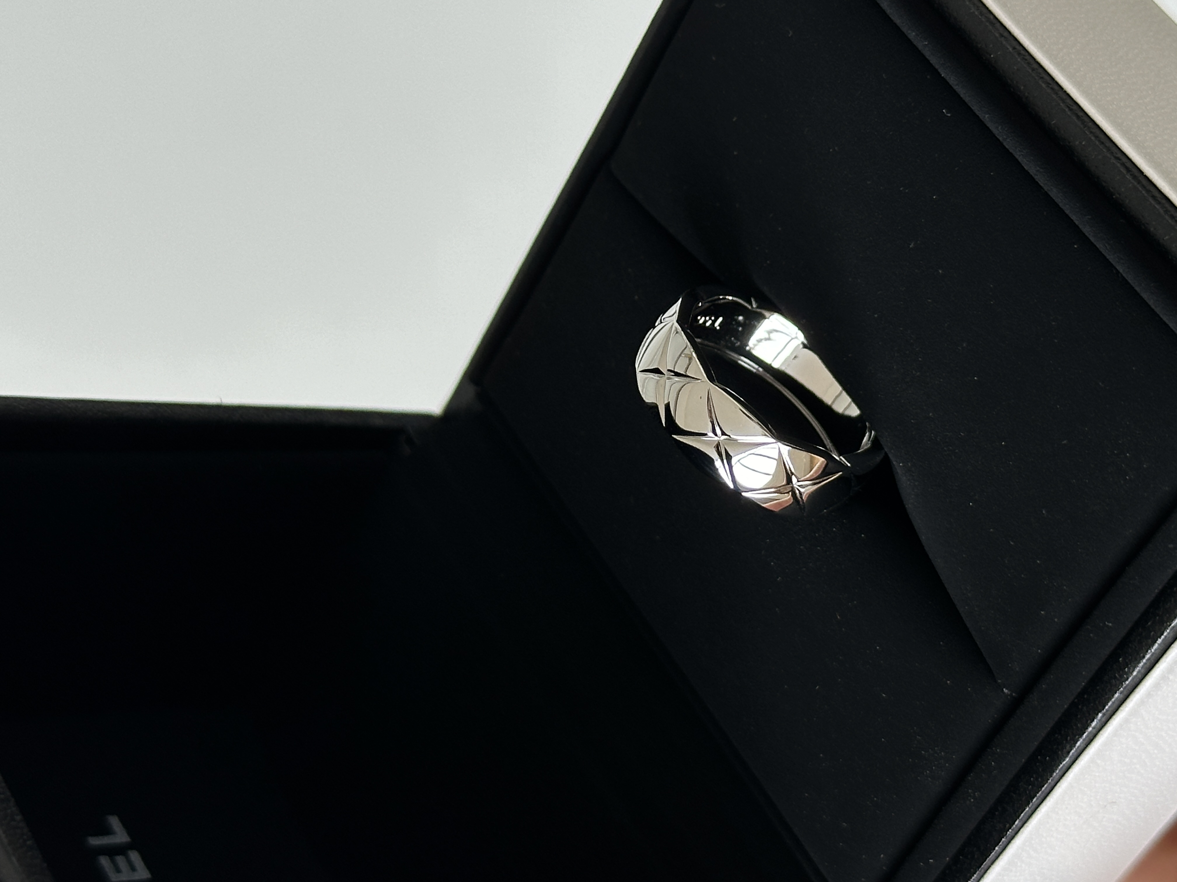Chanel Coco Crush Wide Quilted Ring