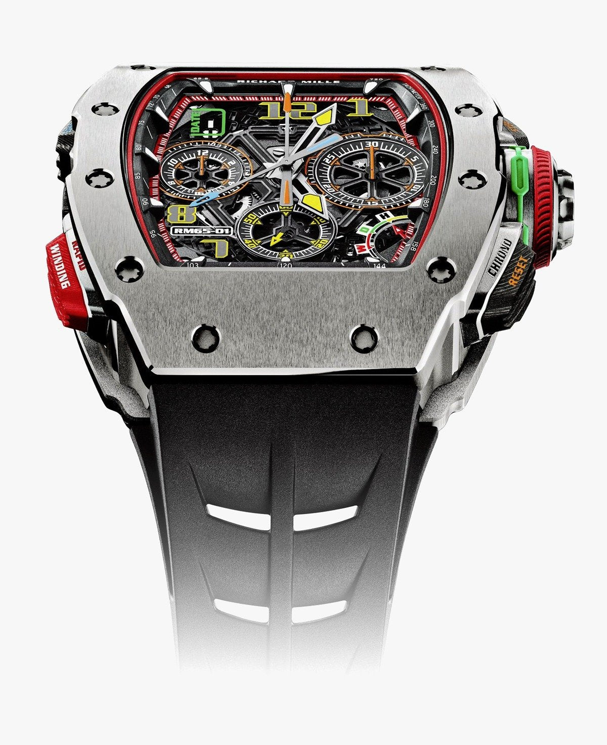 Richard Mille Automatic Winding Chronograph Titanium RM 65-01【1:1 Replica】
