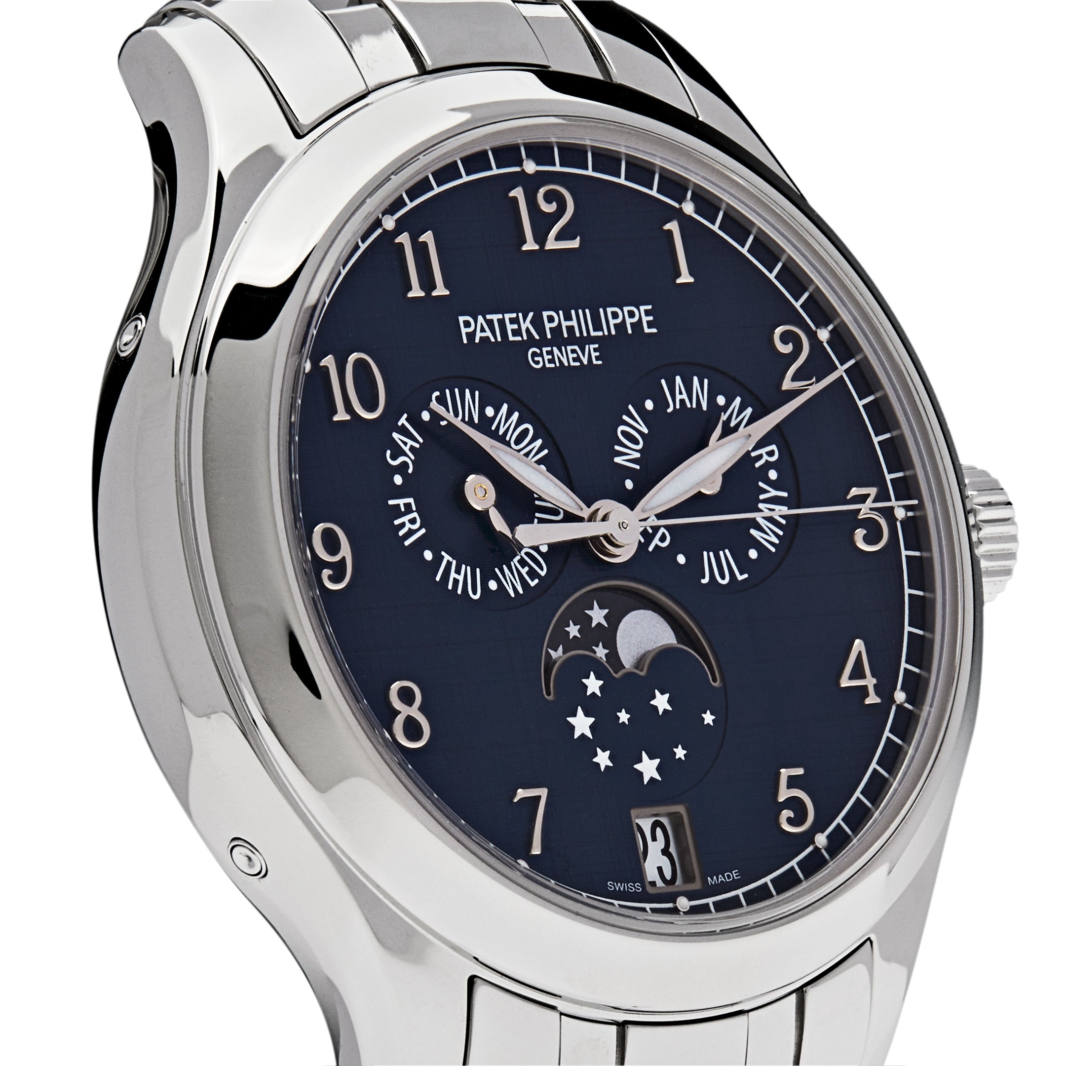 Patek Philippe Complications Annual Calendar Moon Phases 4947/1A-001【1:1 Replica】