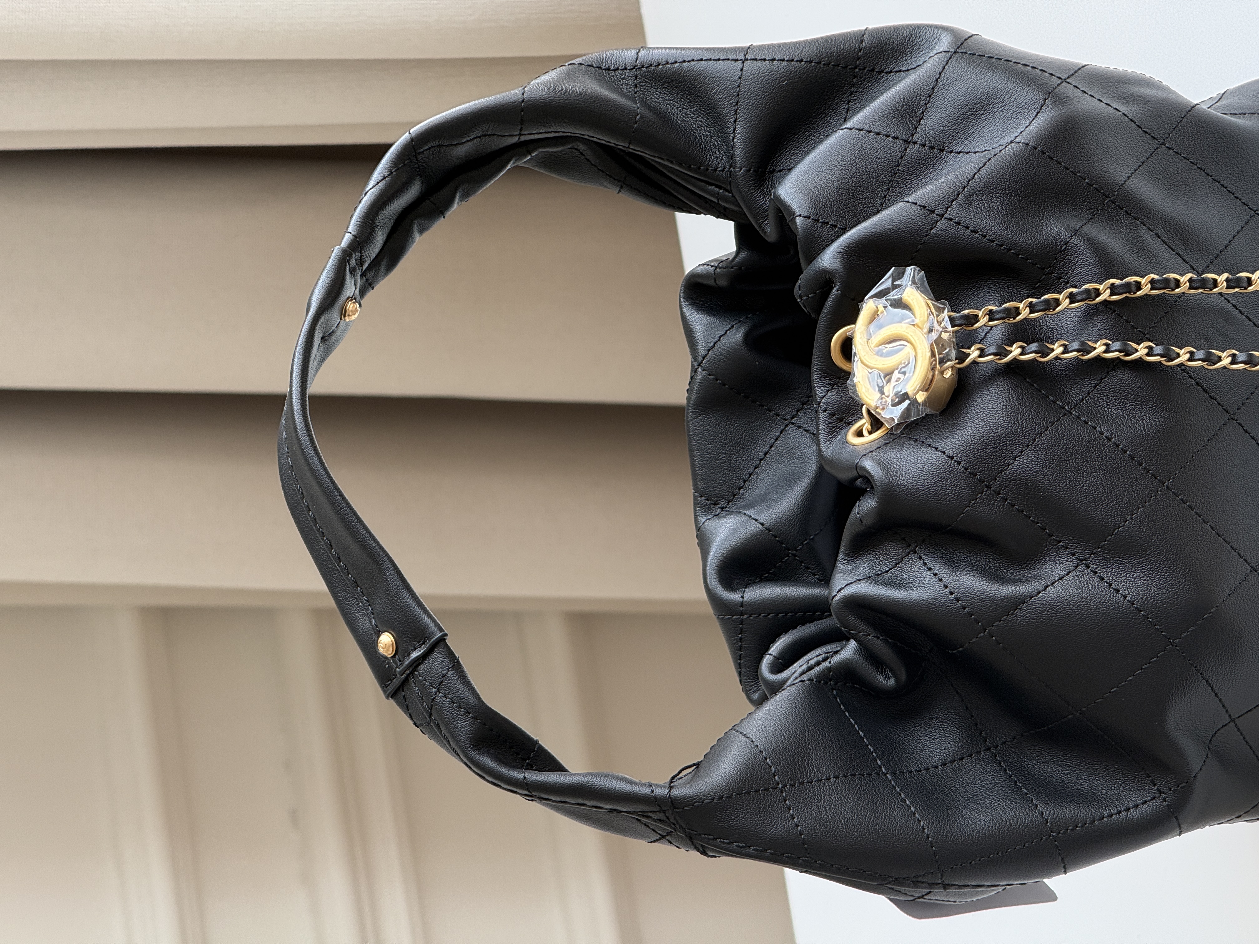 Chanel 26C Hobo Drawstring Underarm Bag