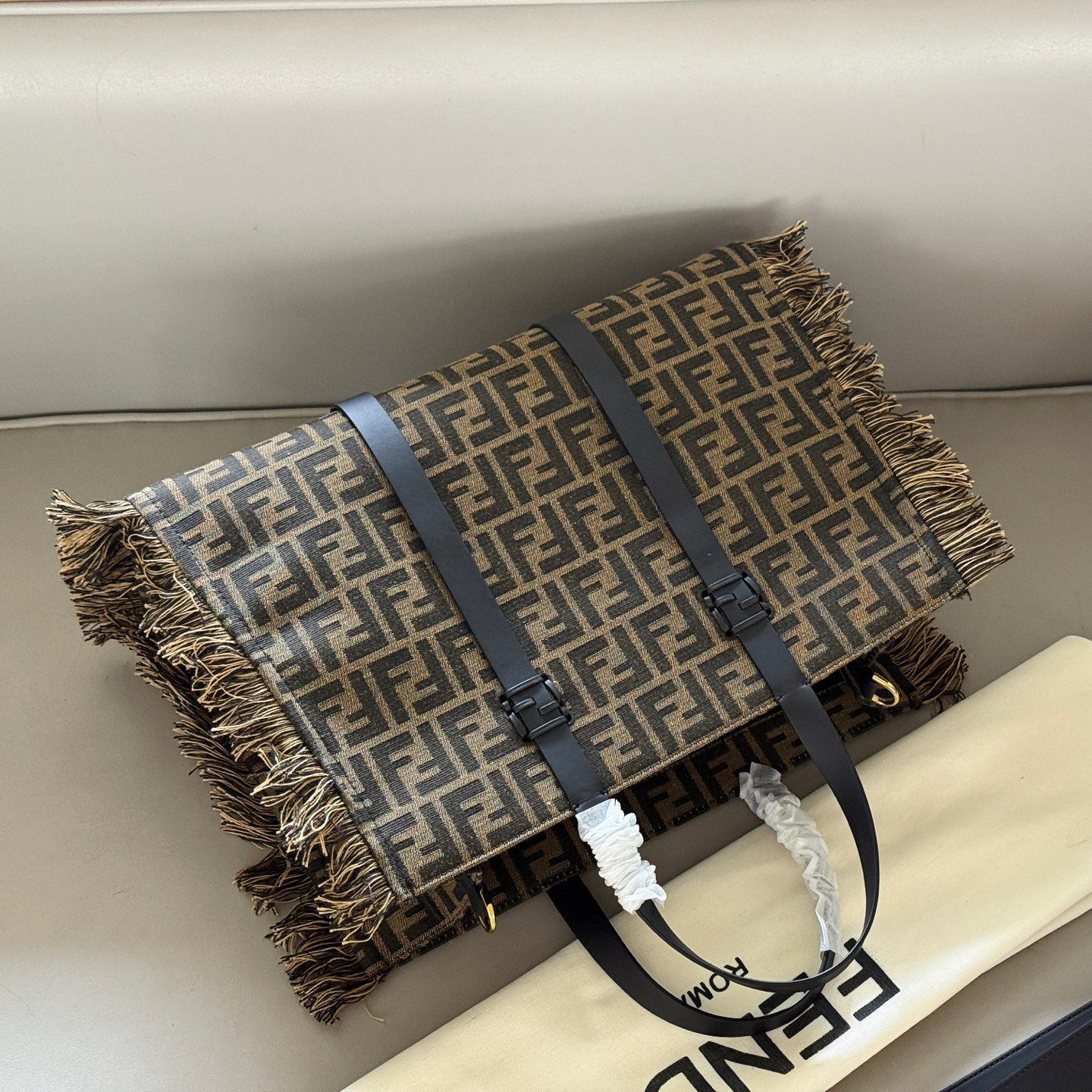 SUMMER TOTE MONOGRAM 40X30CM