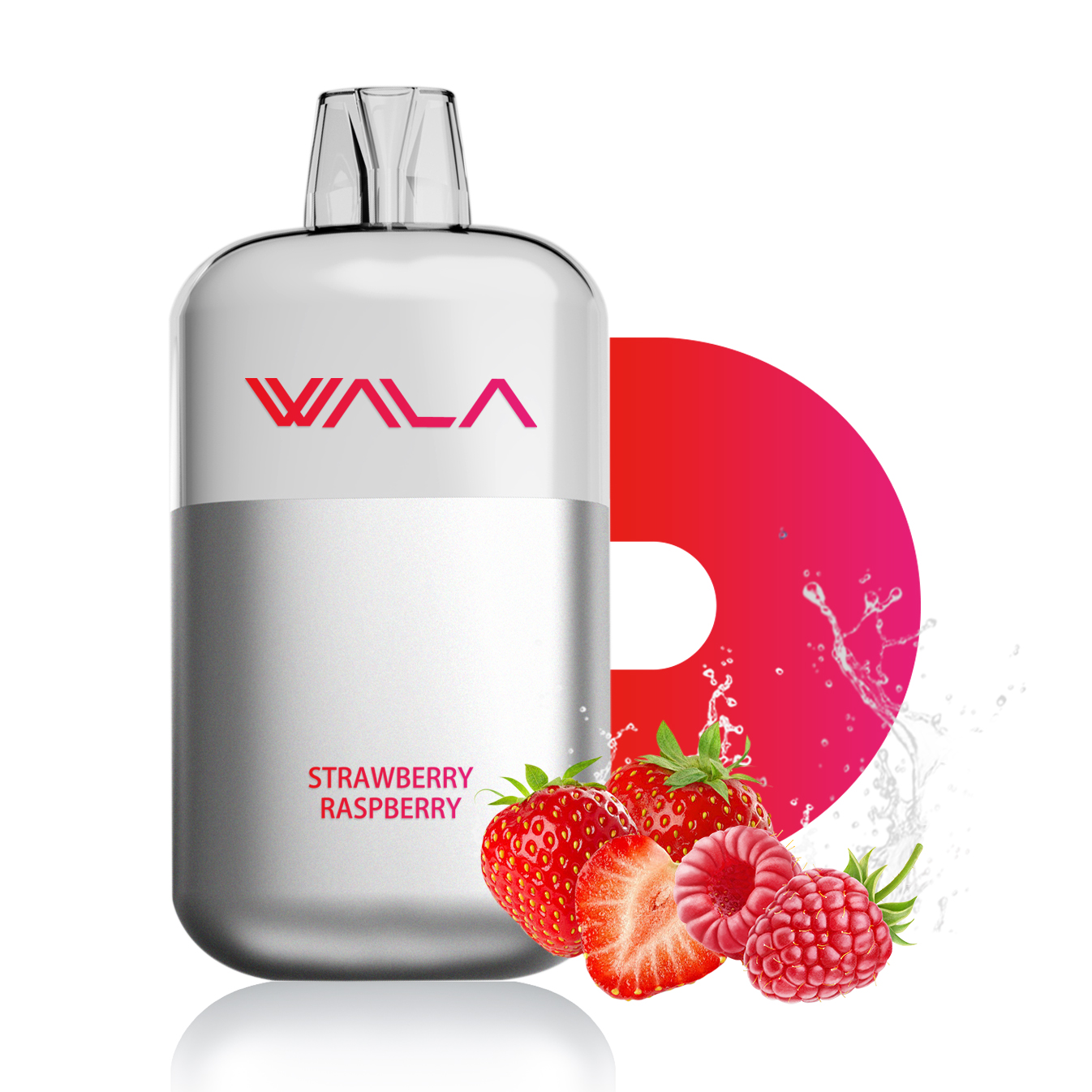 WALA POP 10000 PUFFS-strawberry raspberry