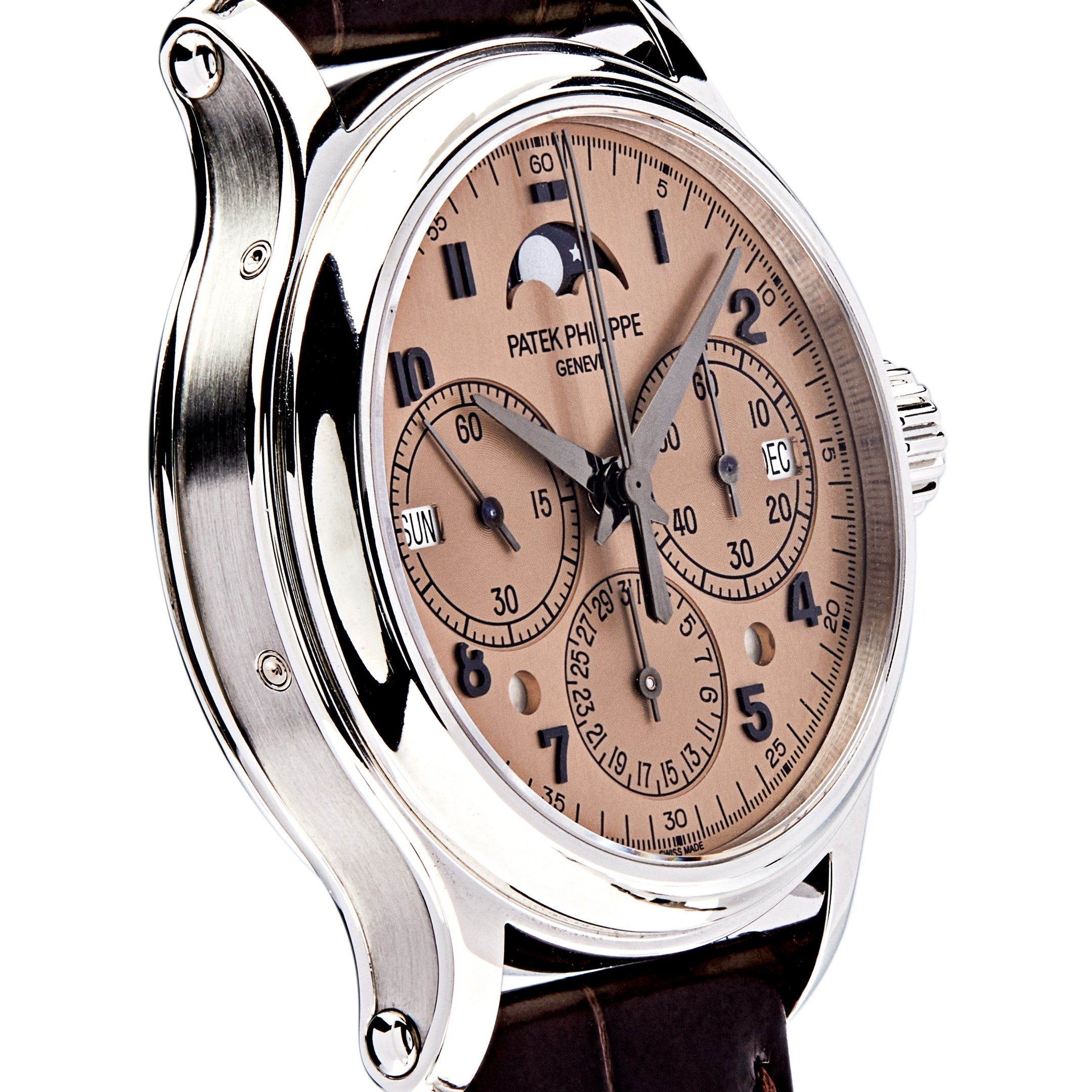 Patek Philippe Perpetual Calendar Chronograph Platinum 5372P-010【1:1 Replica】