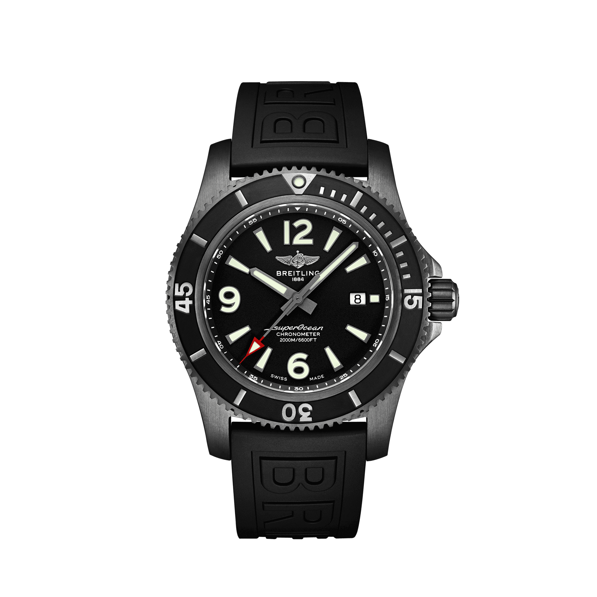 Breitling Superocean Automatic 46 Black Steel M17368B71B1S1【1:1 Replica】