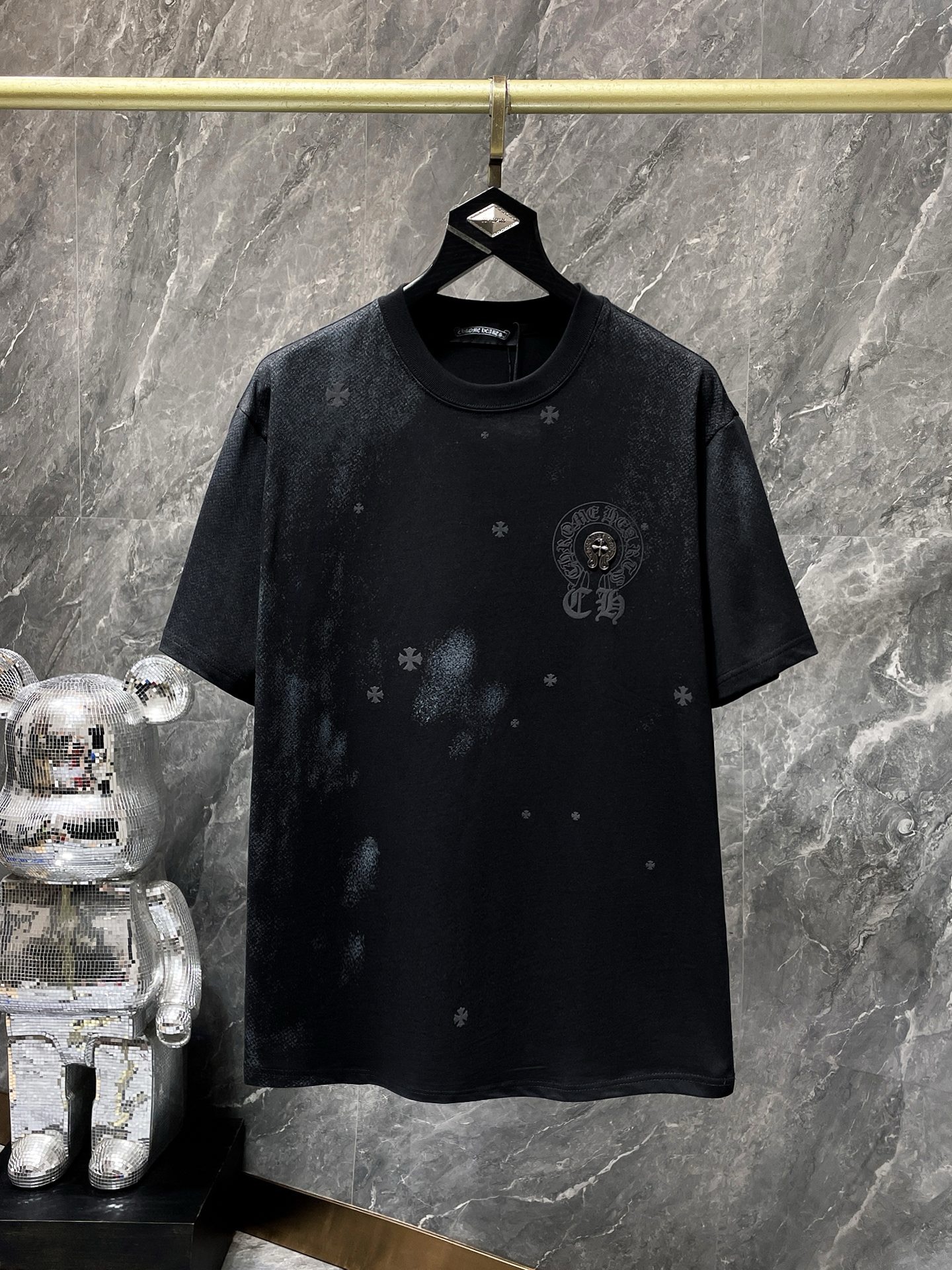 Chrome hearts 25ss antiqued metal tees