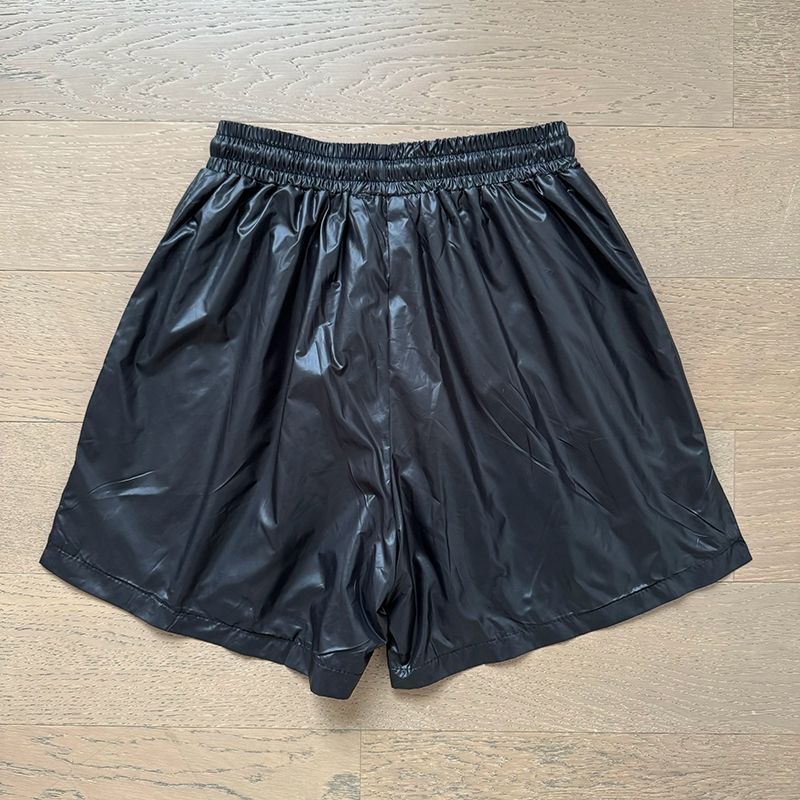 Black fashion embroidery short