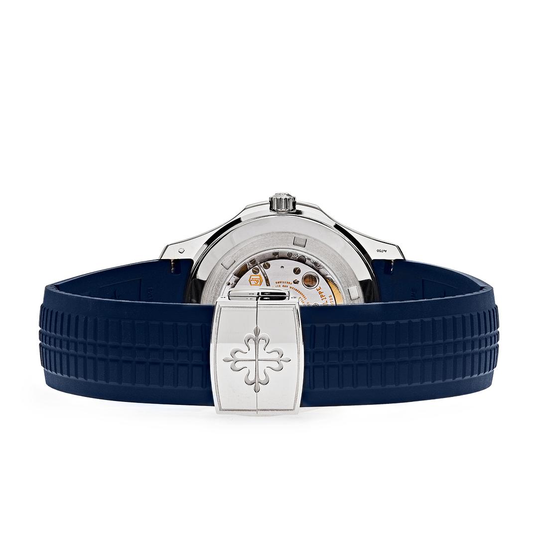 Patek Philippe Aquanaut 42.2mm White Gold Blue Dial 5168G-001【1:1 Replica】