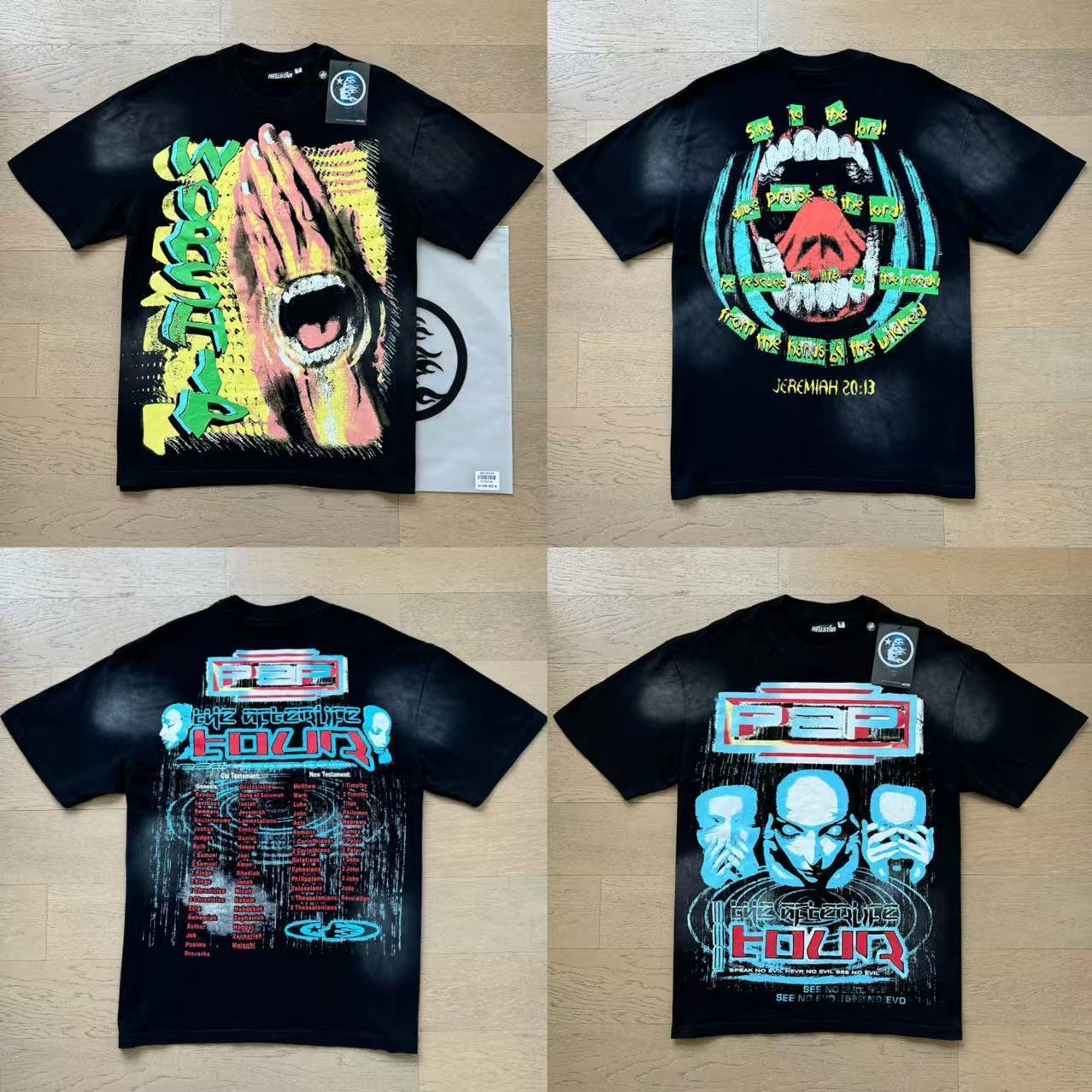 Hellstar Black Tee 2 Styles