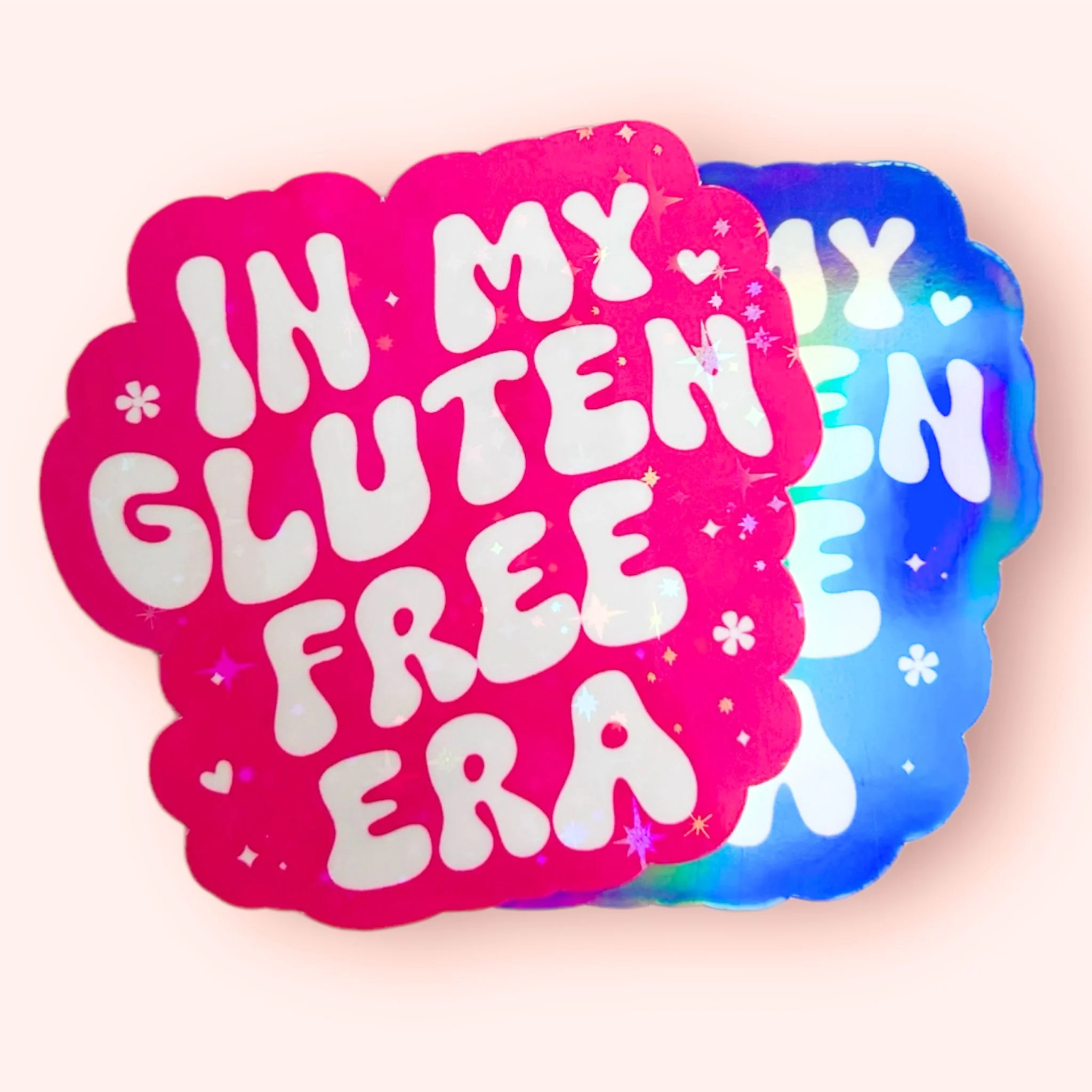 In My Gluten Free Era Sticker (Electric Pink)