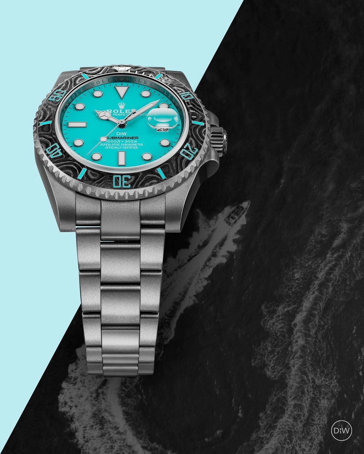 DiW Rolex Submariner AQUAMARINE【1:1 Replica】
