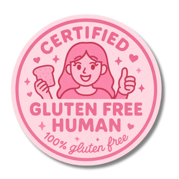 Certified Gluten Free Human (Pink)
