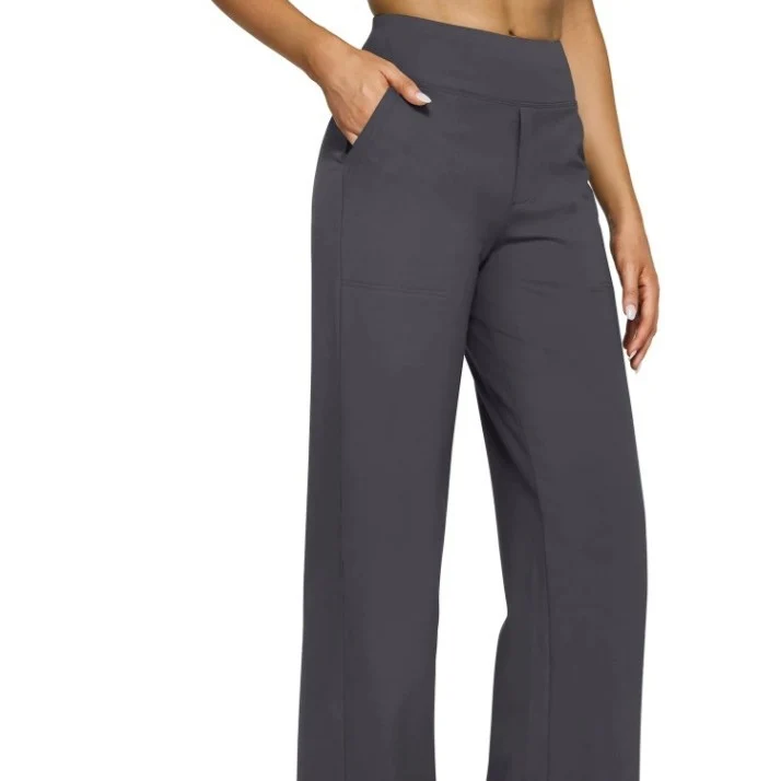 Pantalon Droit en Maille 