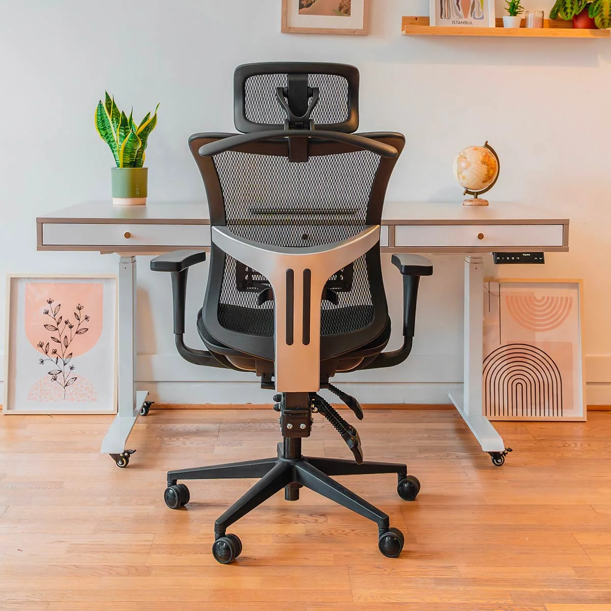 Chaise ergonomique de bureau - EPSILON en mousse et maille