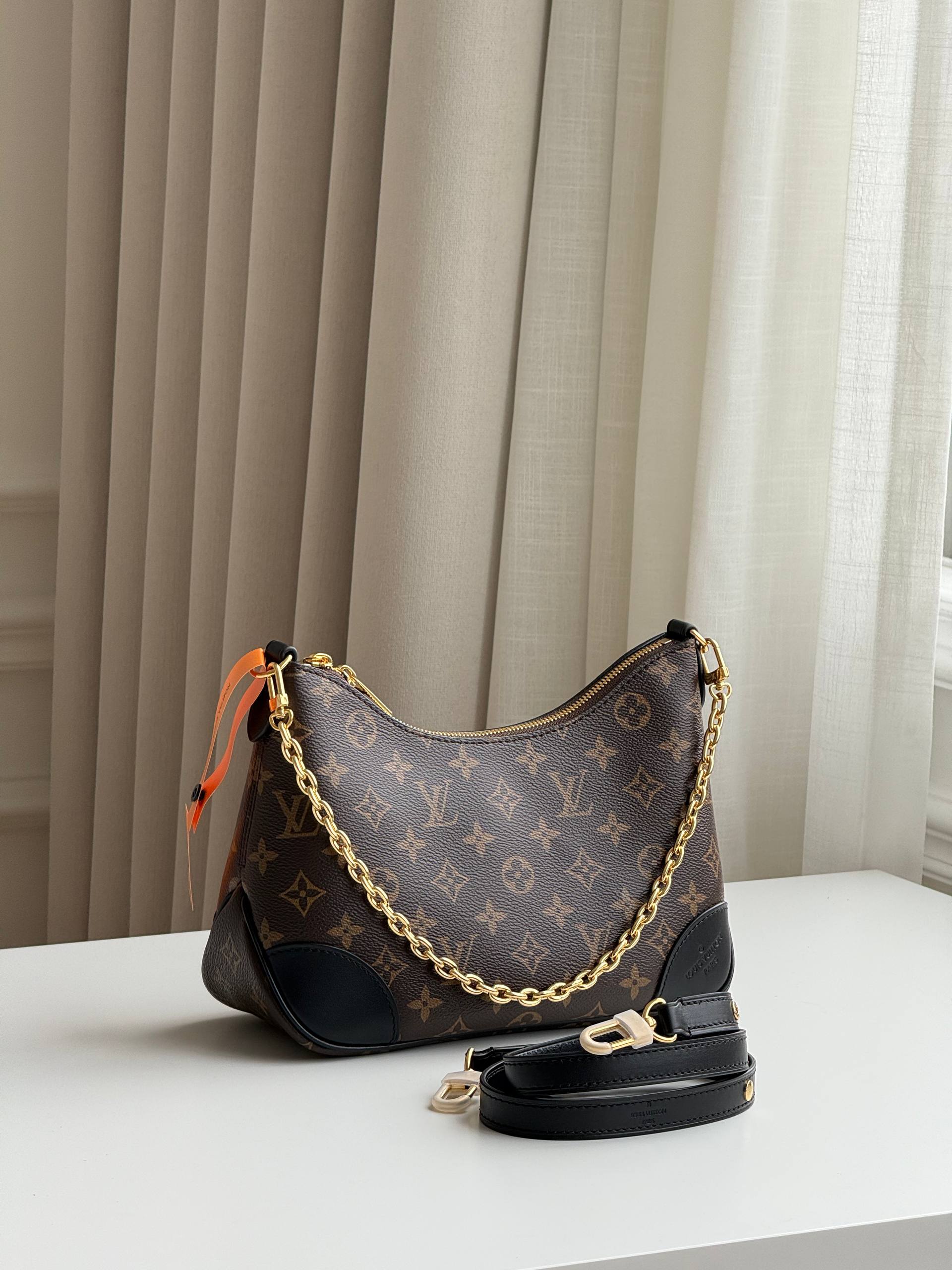 LOUIS VUITTON Boulogne PM Monogram Canvas Handbag