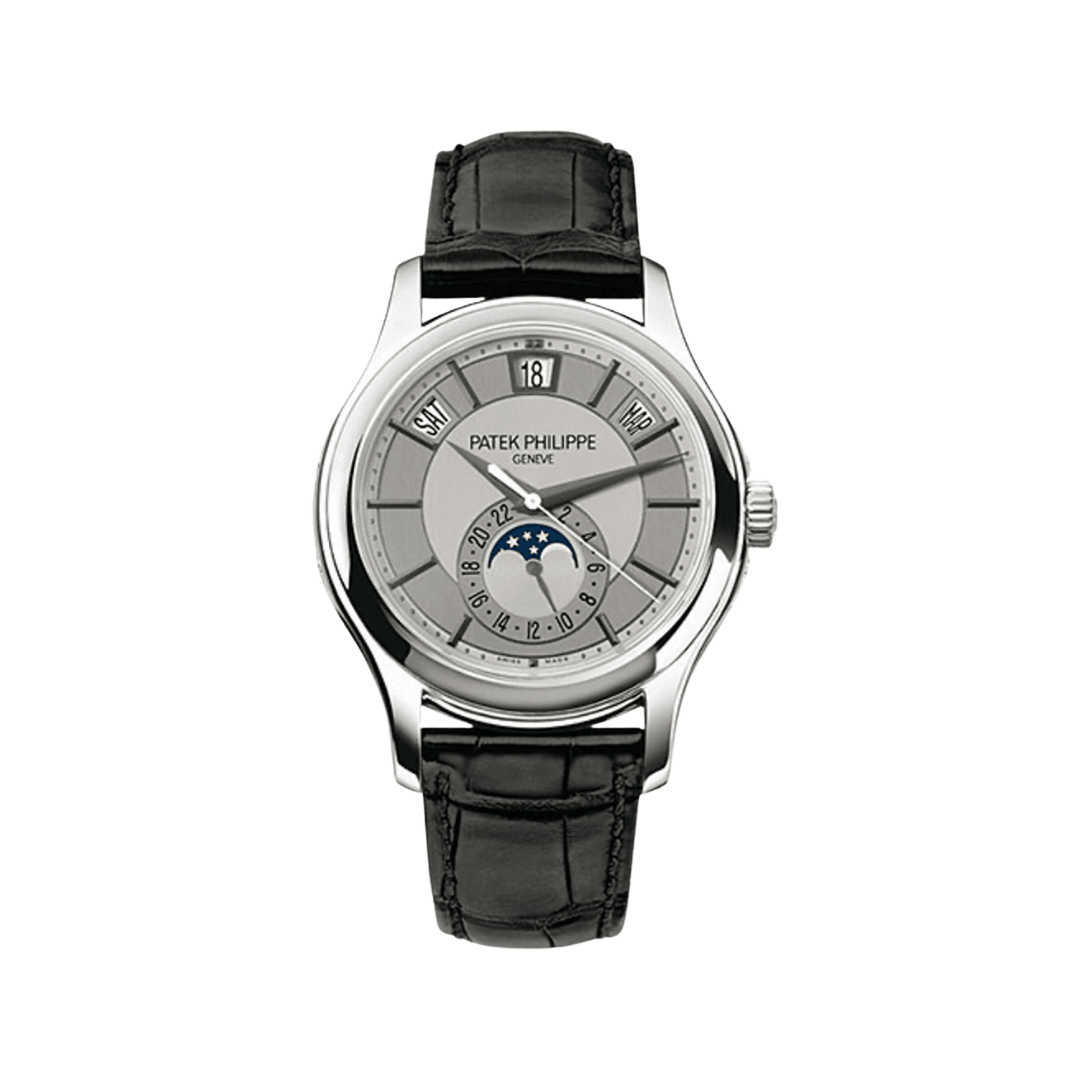 Patek Philippe Annual Calendar White Gold 5205G-001【1:1 Replica】