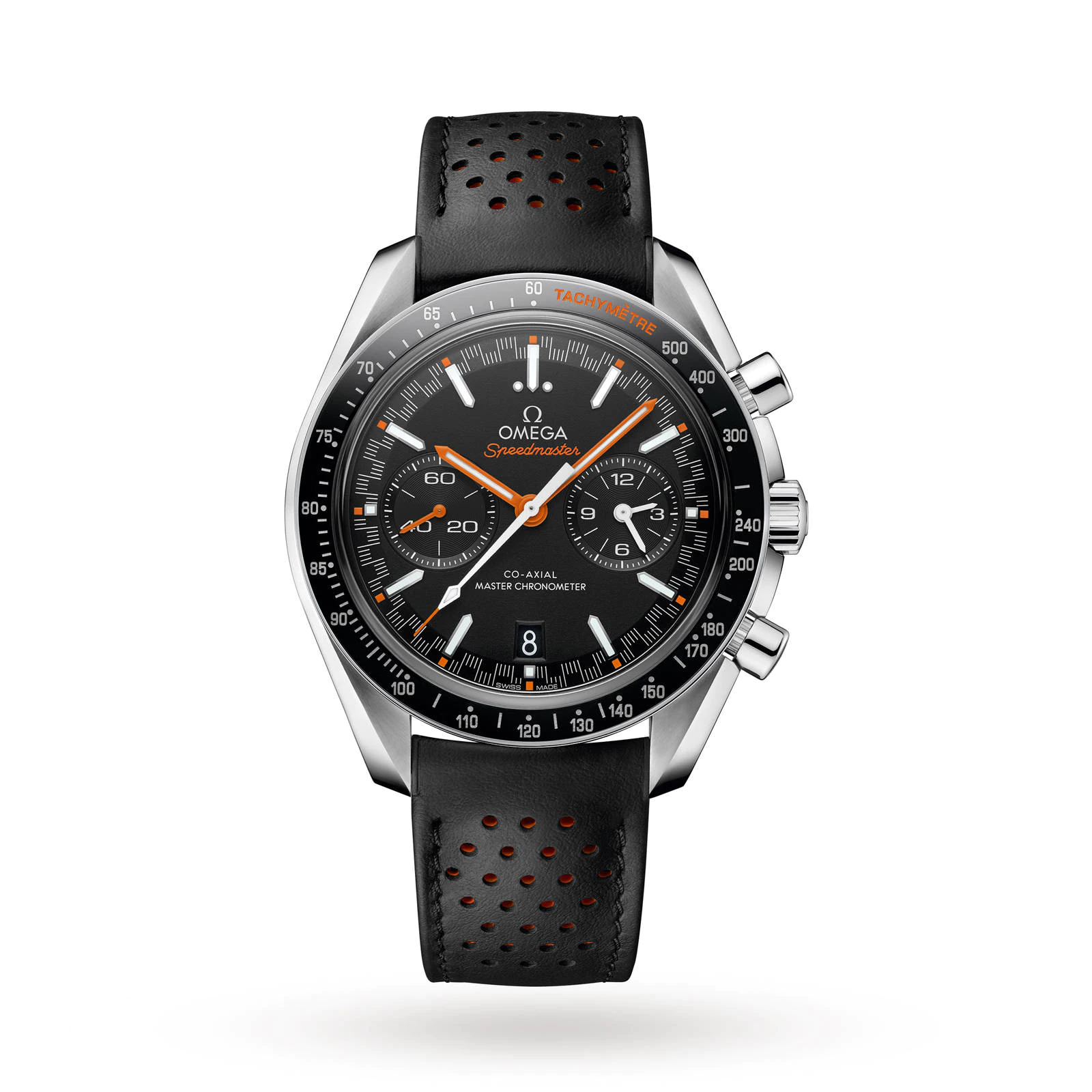 OMEGA Speedmaster Racing Mens 44.25mm Automatic Co-Axial Watch O32932445101001