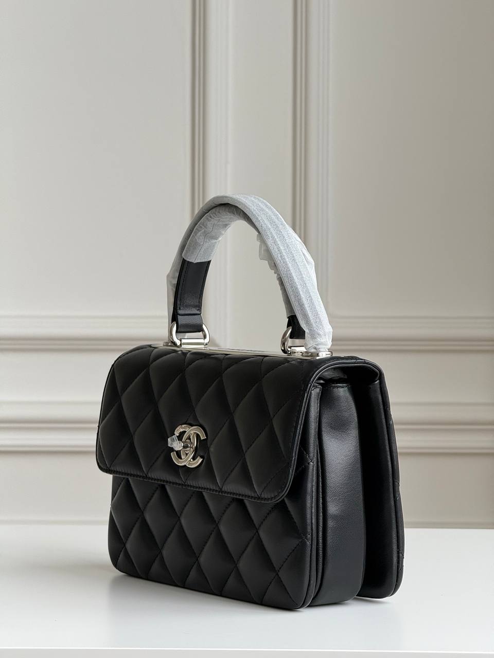 Chanel Trendy CC Small Quilted Top Handle Bag