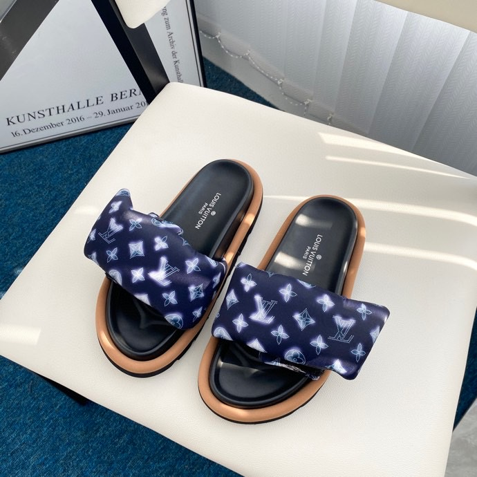 LV Pillow Casual Slippers Slide Sandal
