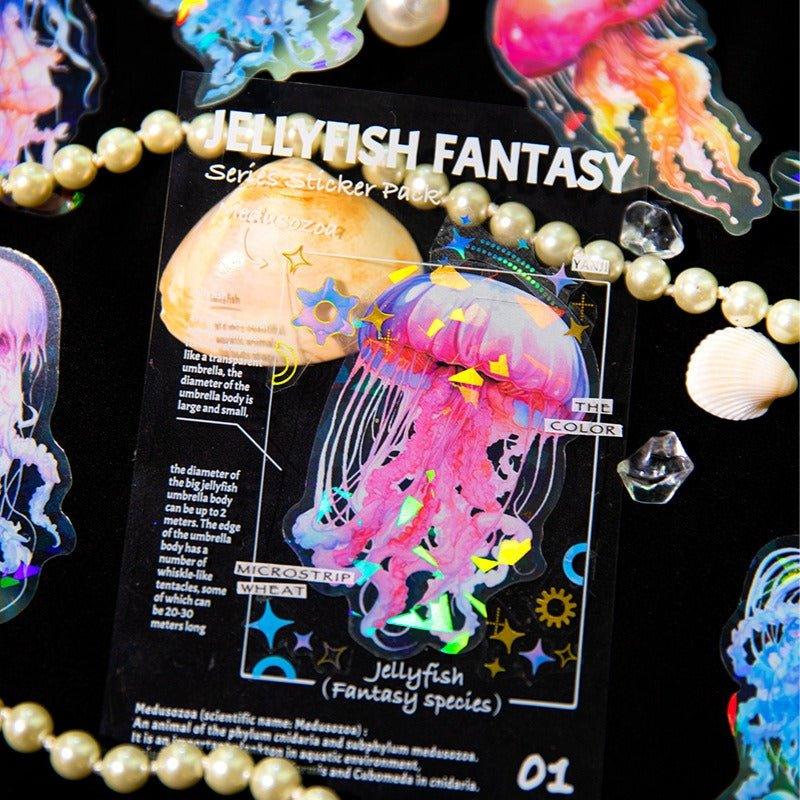 1153 Sticker Packs Jellyfish Fantasy Series