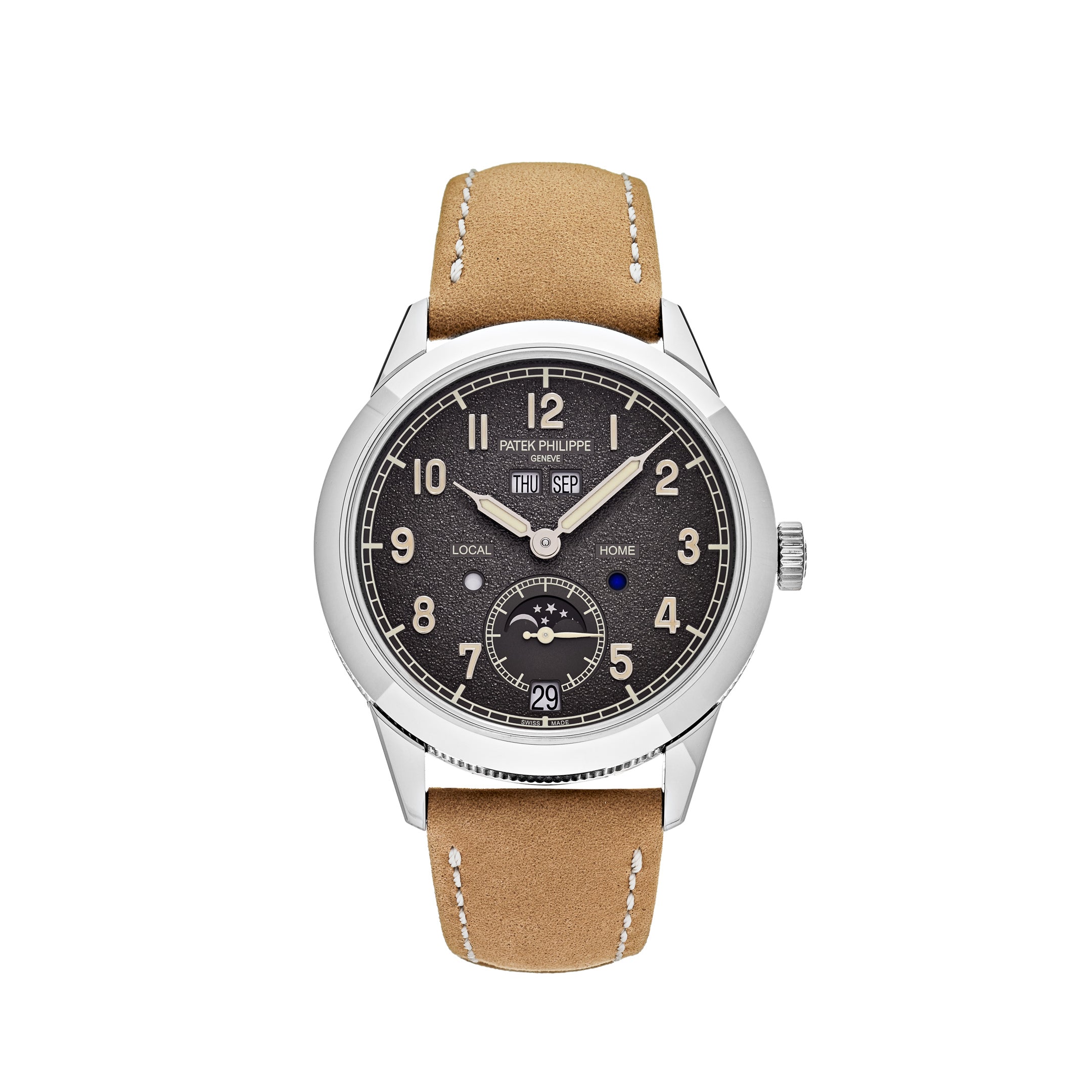 Patek Philippe Complications White Gold Grey Dial 5326G-001【1:1 Replica】