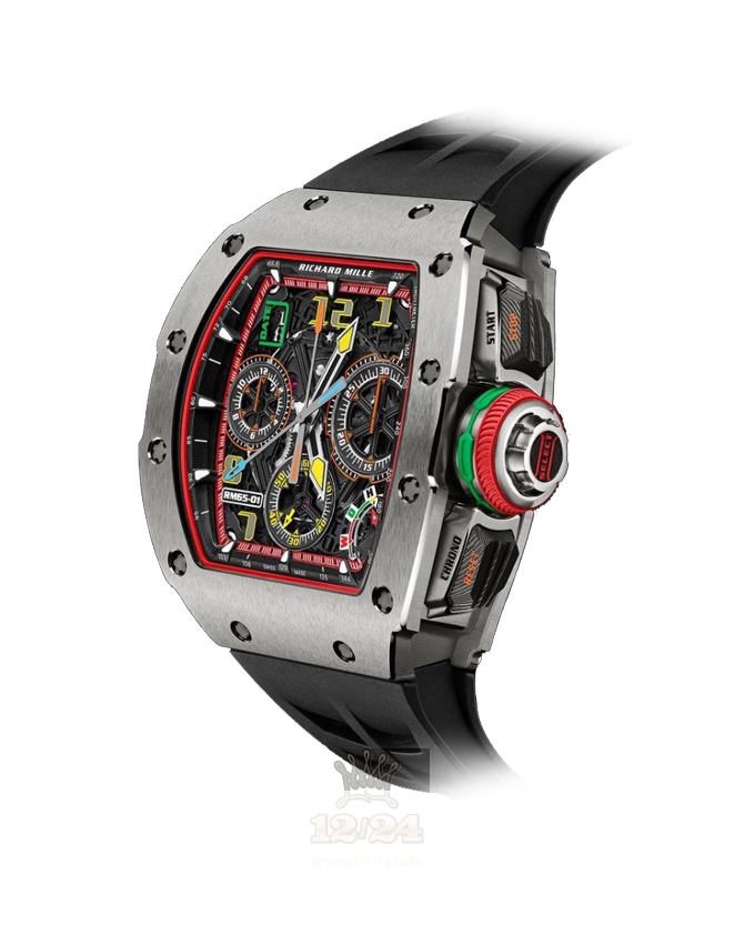 Richard Mille Automatic Winding Chronograph Titanium RM 65-01【1:1 Replica】