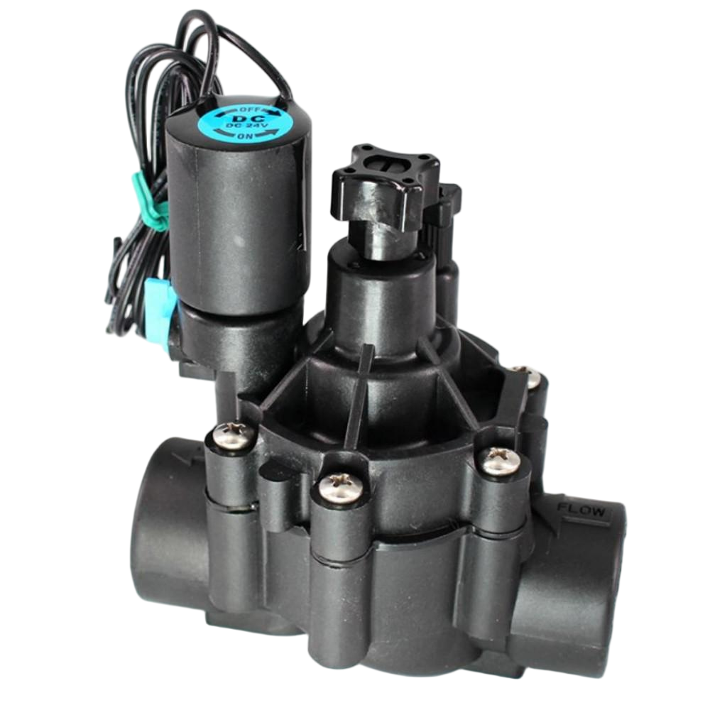 Normally Closed Solenoid Irrigation Valve 220VAC 12VDC 24VDC DC Latching Nylon Valve for Agriculture Irrigation System