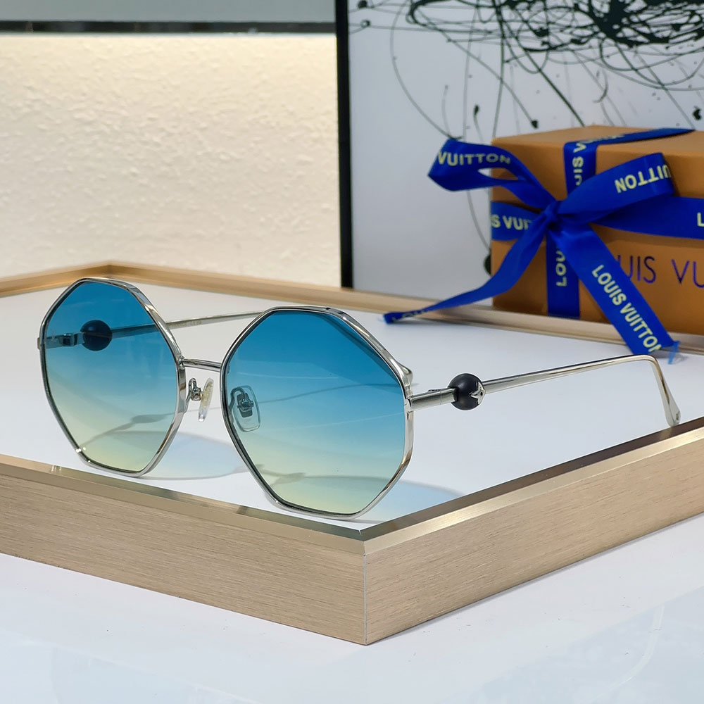 LV  Lrregular Shape Fashion Sunglasses  Top quality