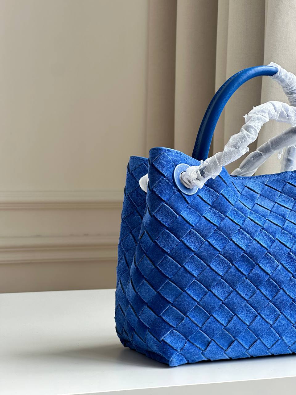 Bottega Veneta Andiamo Small Suede Tote Bag