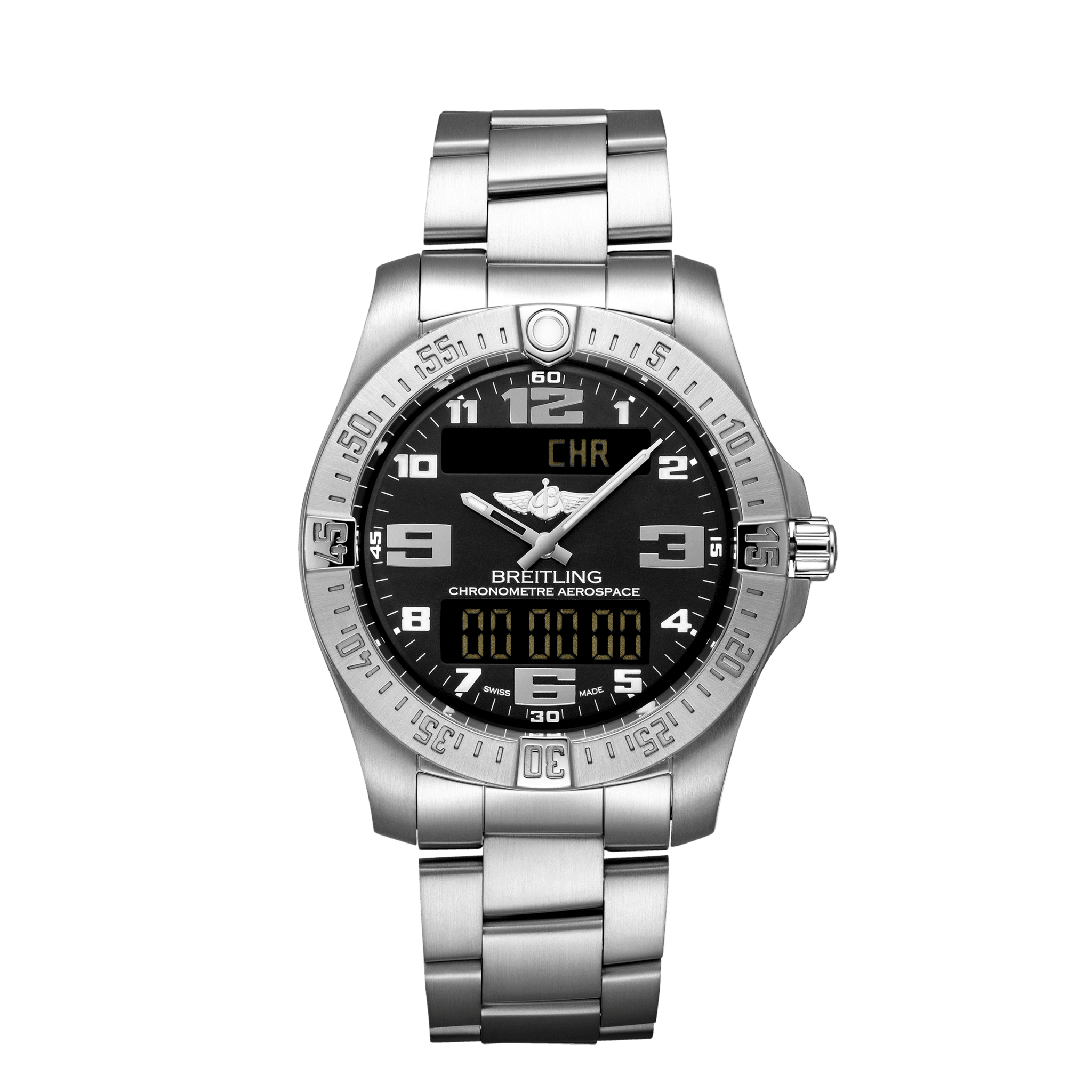 BREITLING Aerospace Evo Titanium-Black  E79363101B1E1【1:1 Replica】