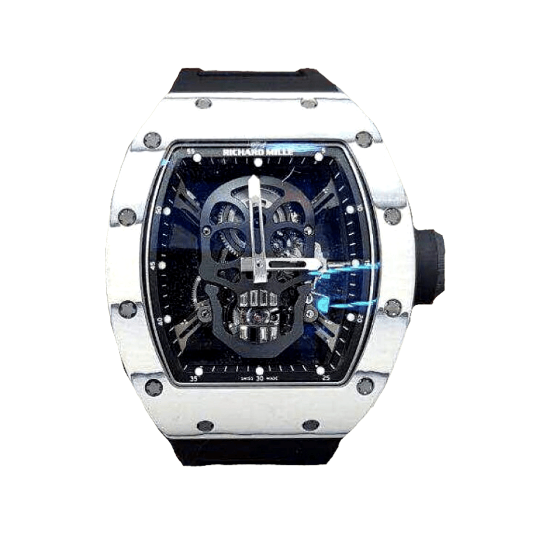 Richard Mille White Carbon Skull RM52-01【1:1 Replica】