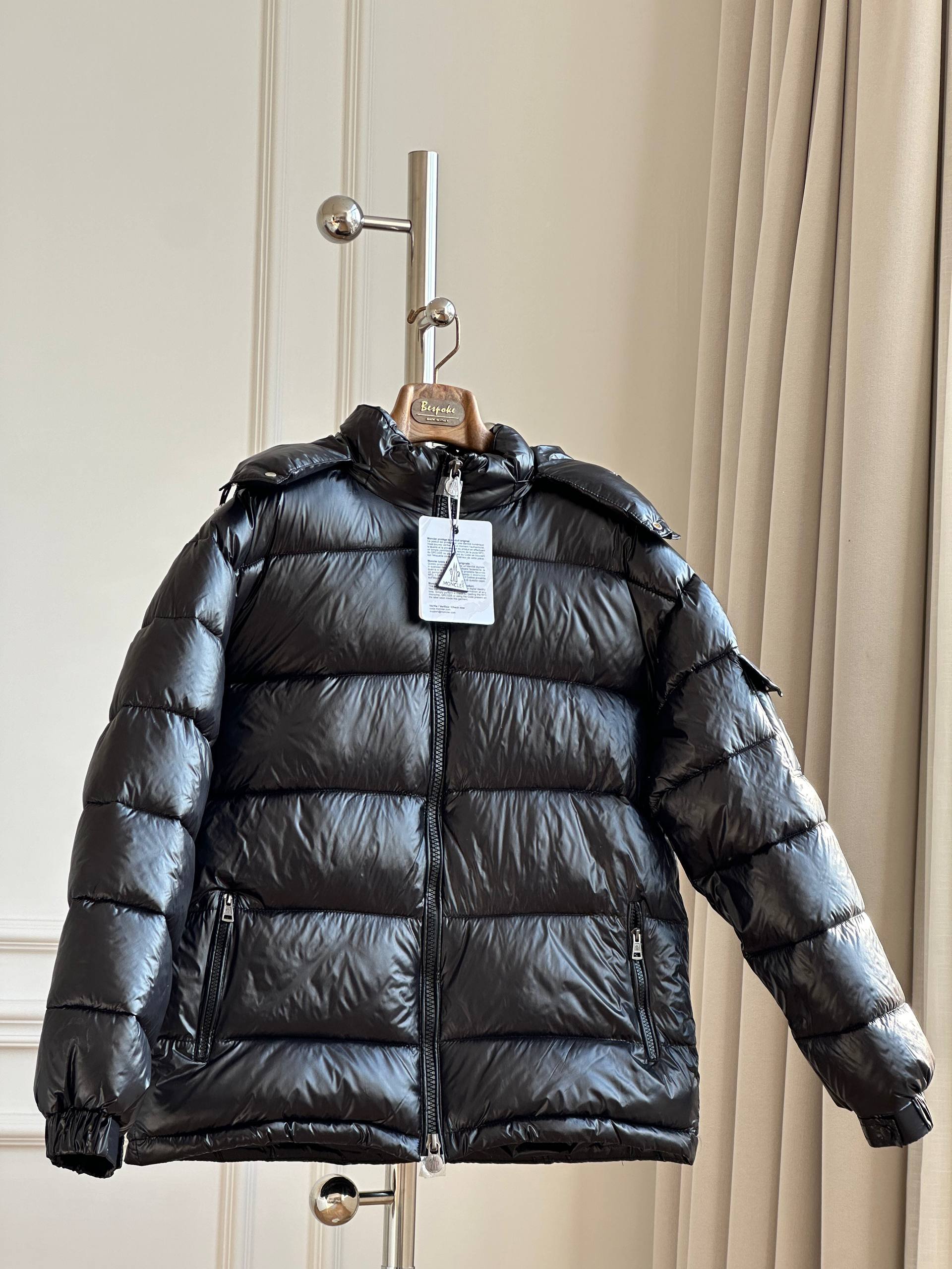 Moncler Maya Hooded Short Down Jacket