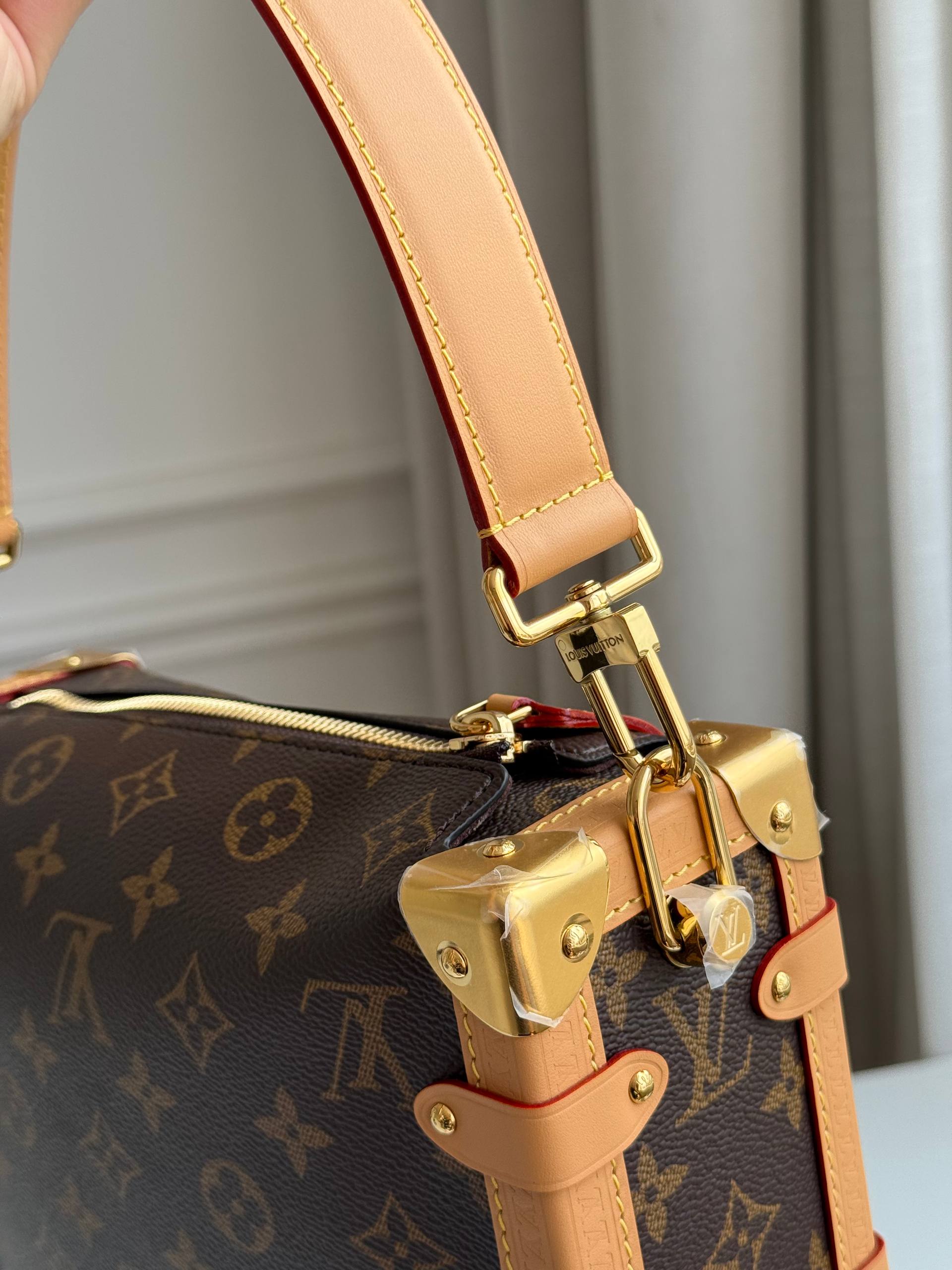 LV Side Trunk Monogram Box Bag