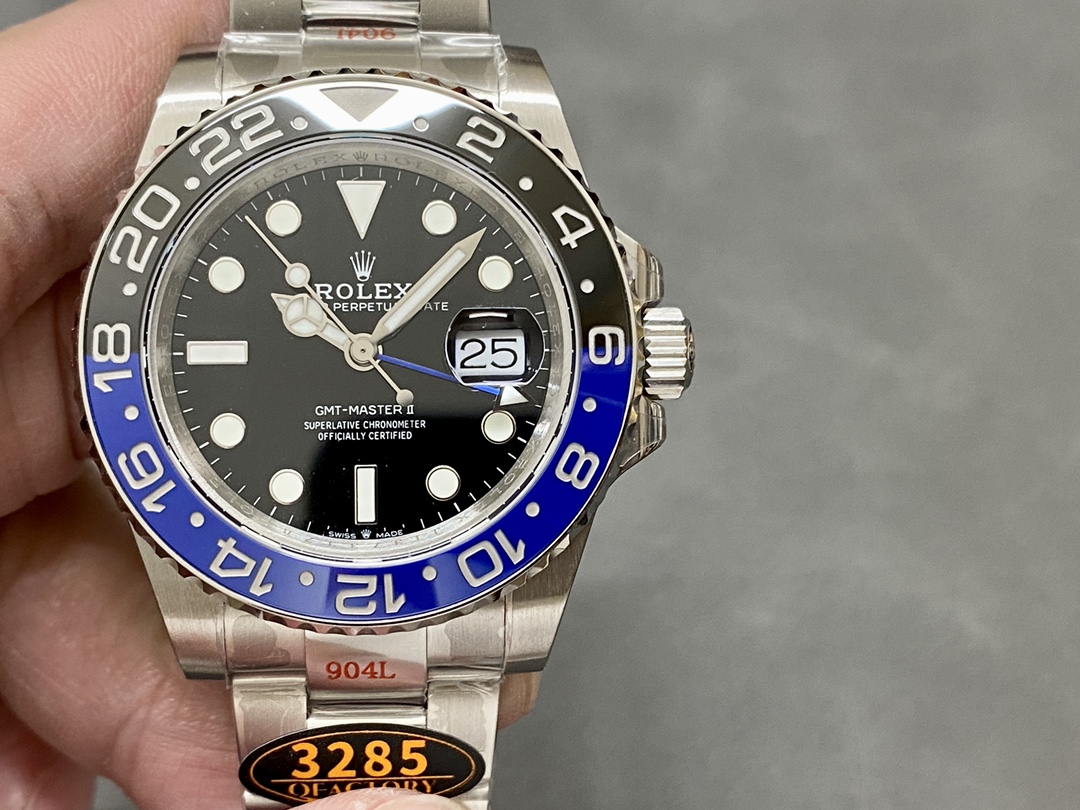 Rolex GMT-Master II 126710BLNR 0003 Black Dial Stainless Steel 40MM Mens Replica Watch