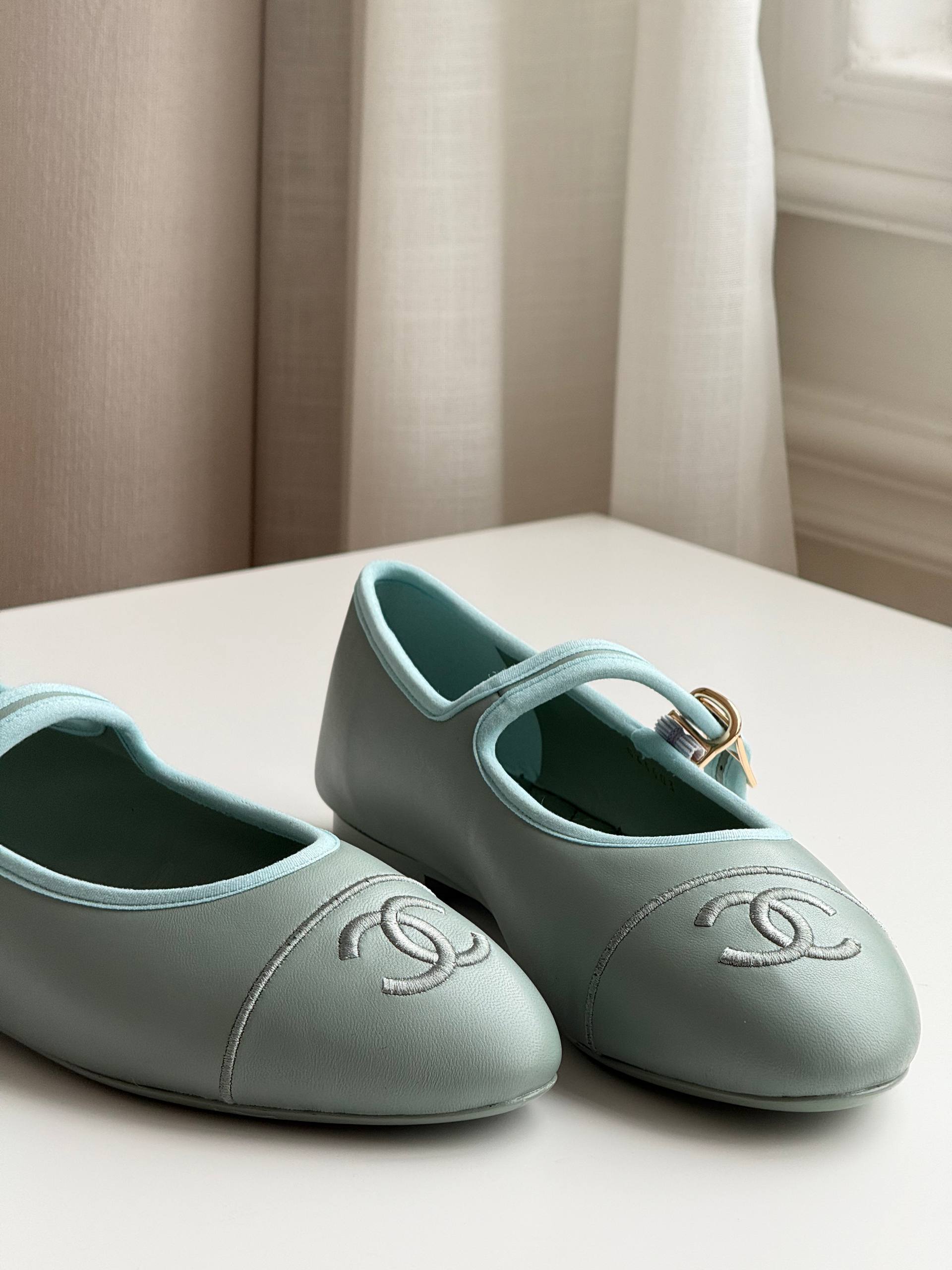 CHANEL Mary Jane Ballerina Flats