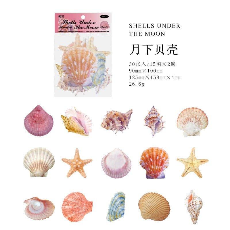 1142 Clear Sticker Pack Nature's Secret Collection