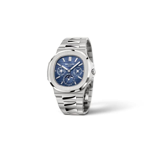 Patek Philippe Nautilus White Gold 5740-1G-001 with Blue Sunburst dial【1:1 Replica】