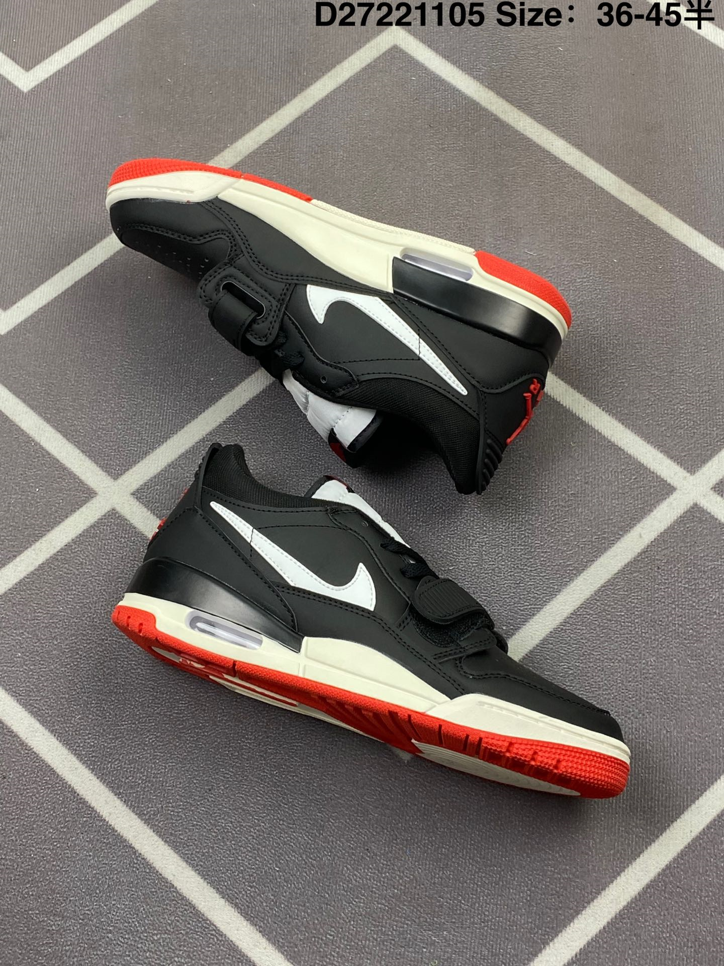 Air Jordan Legacy 312 Low AJ312  Black X White