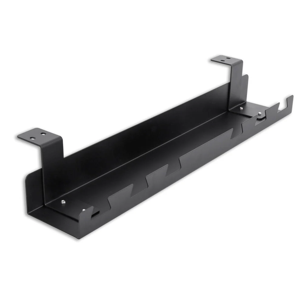Goulotte horizontale passe-câble pour bureau