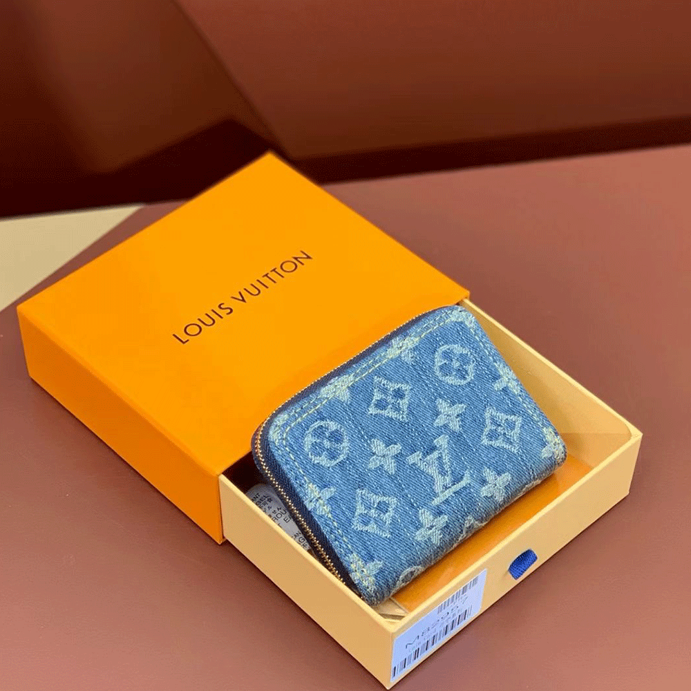 LV  Monogram jacquard denim bag