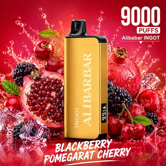 ALIBARBAR INGOT 900O Puffs 【Limited Edition】- 13 Flavors