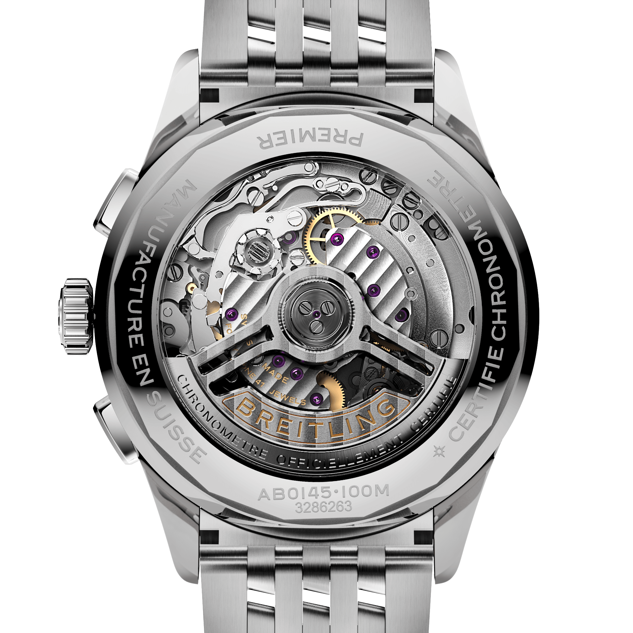 Breitling Premier B01 Chronograph 42 AB0145371L1A1【1:1 Replica】