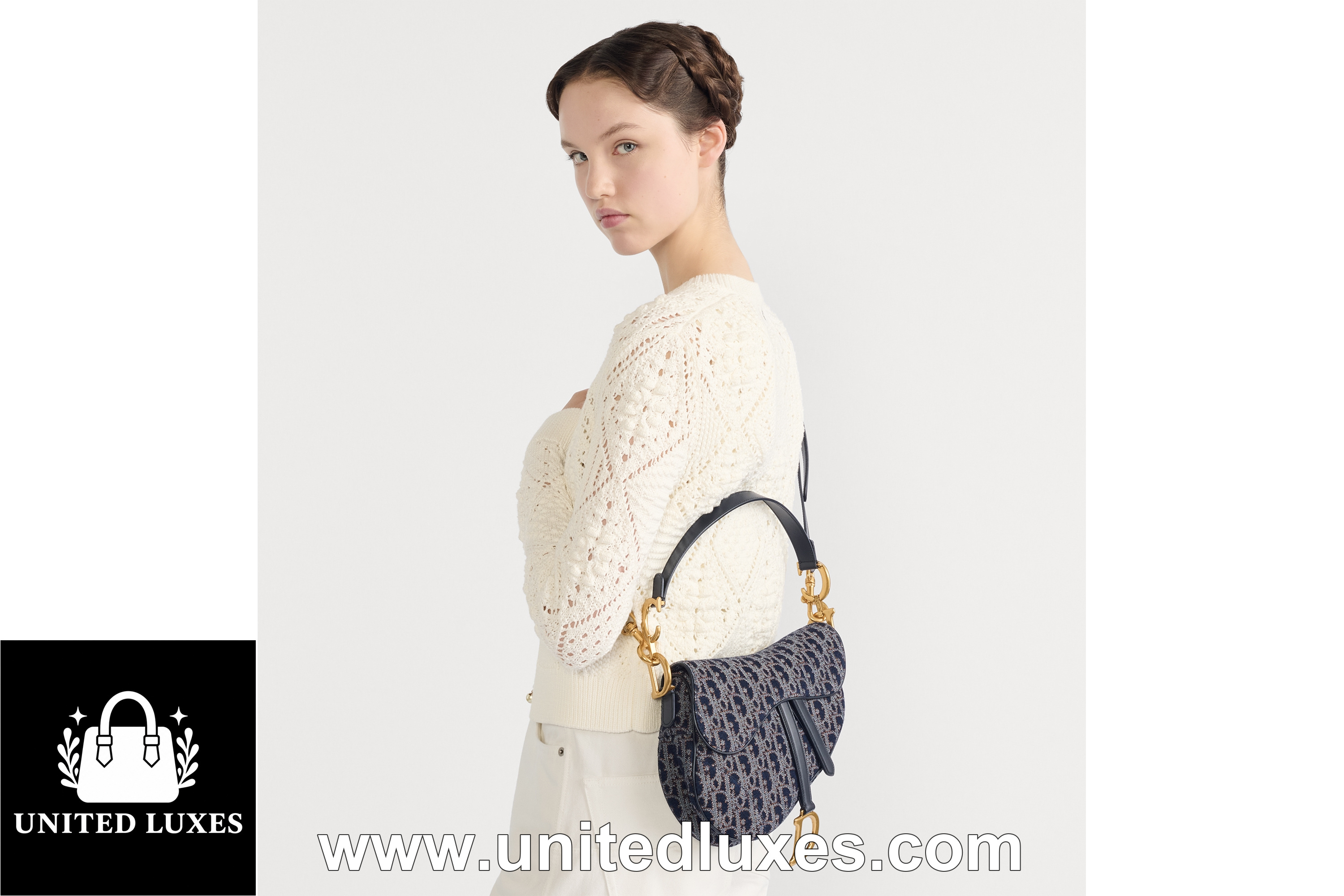 Replica Saddle Bag with Strap