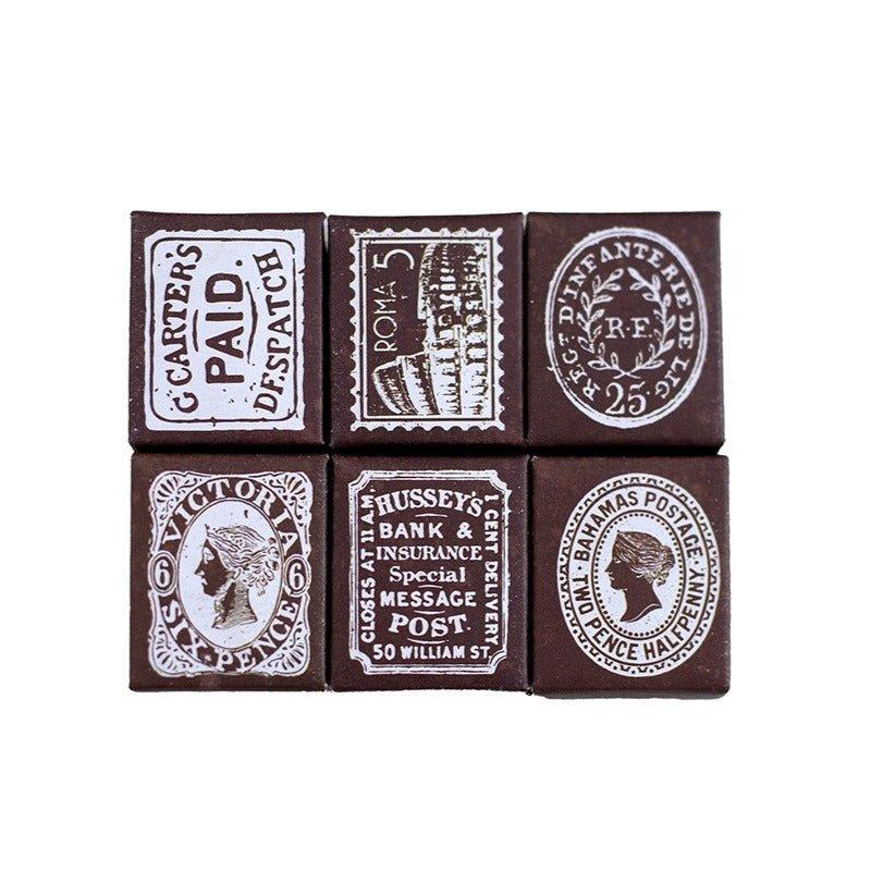 7011 Wooden Stamps Big Day Serie