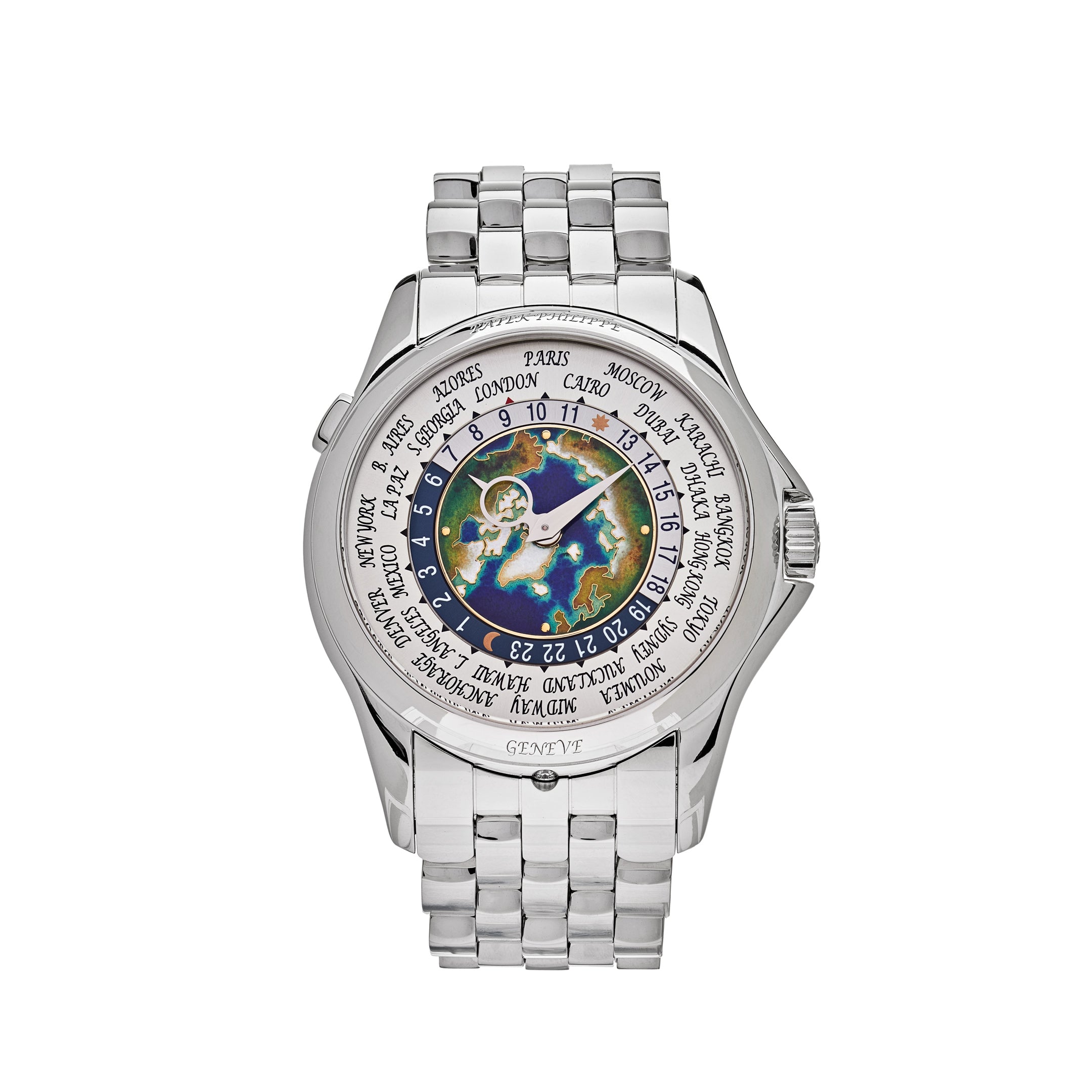 Patek Philippe Complications World Time Platinum 5131/1P-001【1:1 Replica】