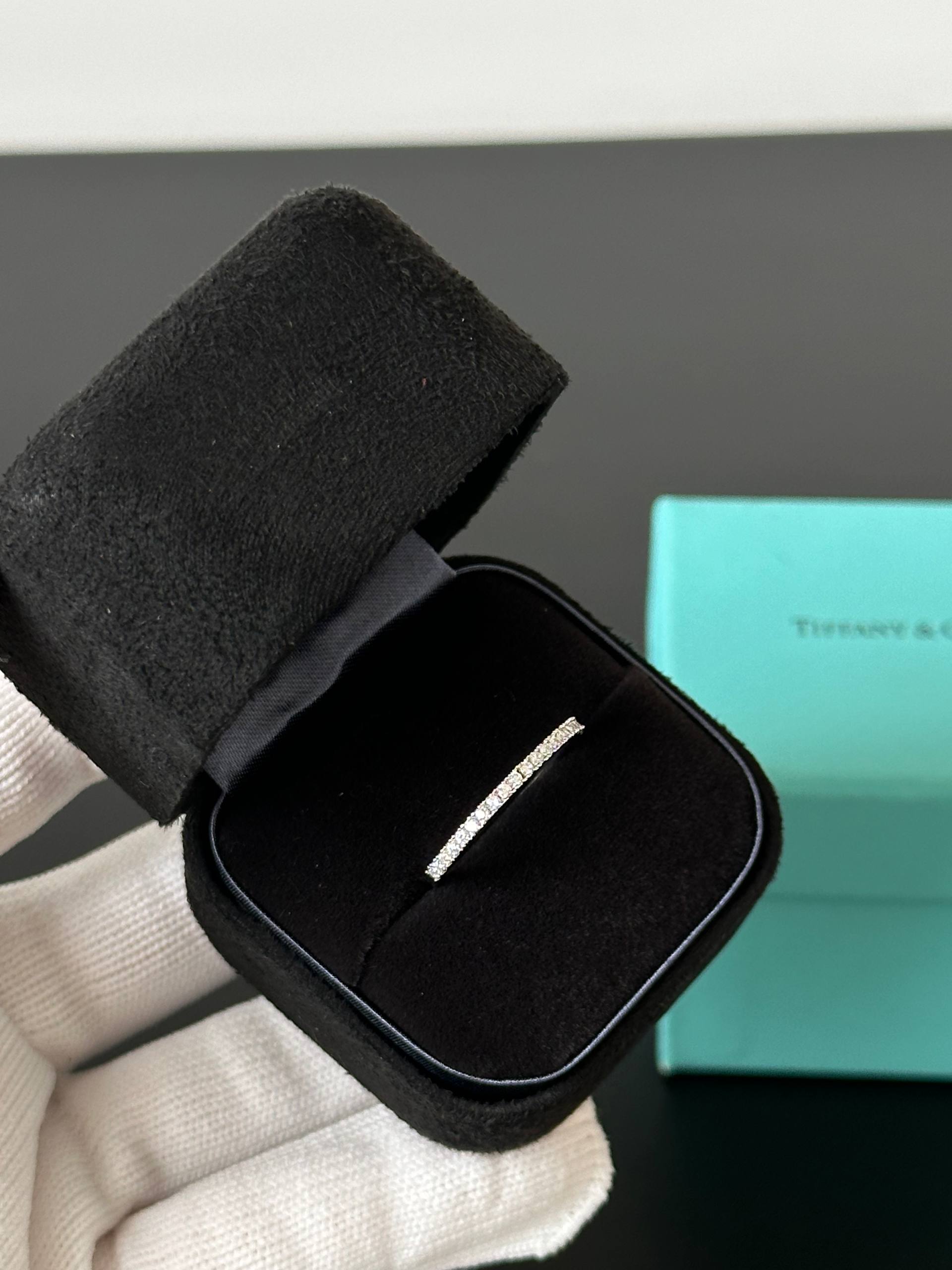 Tiffany Half Eternity Diamond Band Ring