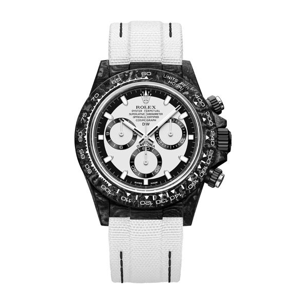 ROLEX Diw Daytona carbon cream v2 40mm oyster black【1:1 Replica】