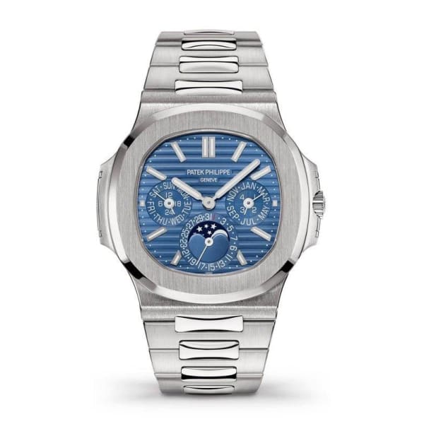 Patek Philippe Nautilus White Gold 5740-1G-001 with Blue Sunburst dial【1:1 Replica】